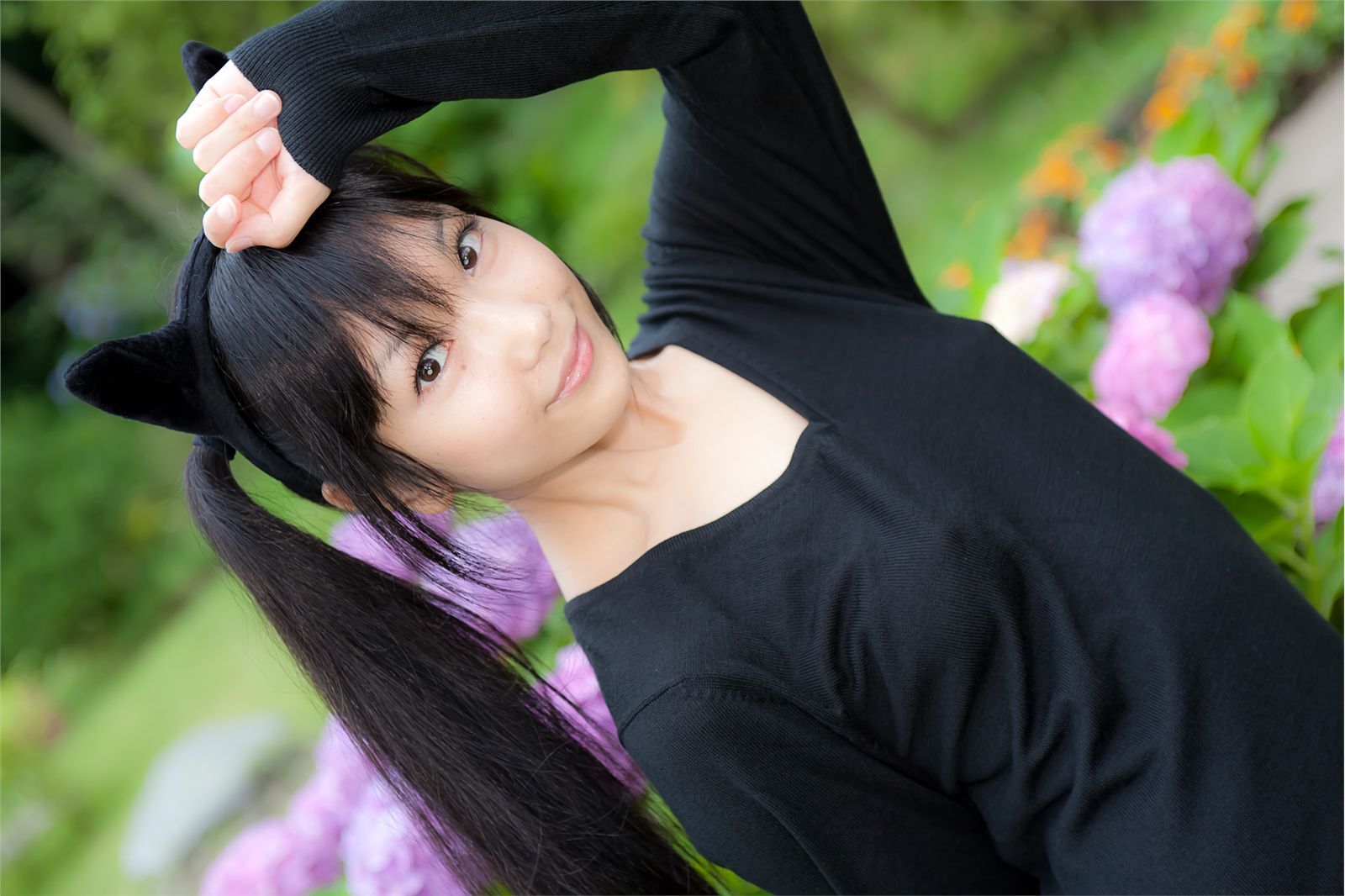 野外美女写真 动作诱惑 cosplay美女扮相游戏人物