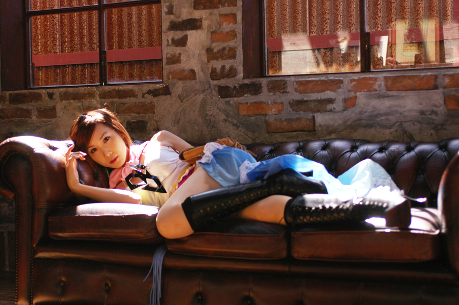 [Cosplay]Final Fantasy yunagan1　日本性感制服美女