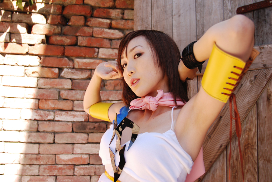 [Cosplay]Final Fantasy yunagan1　日本性感制服美女