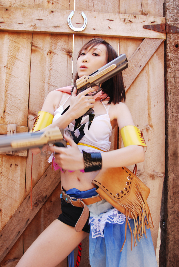 [Cosplay]日本性感制服美女Final Fantasy yunagan1