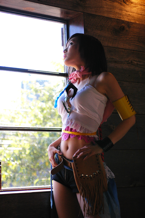 [Cosplay]日本性感制服美女Final Fantasy yunagan1