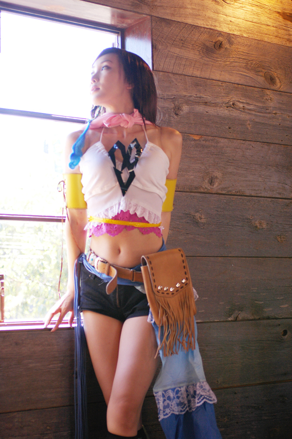 [Cosplay]日本性感制服美女Final Fantasy yunagan1