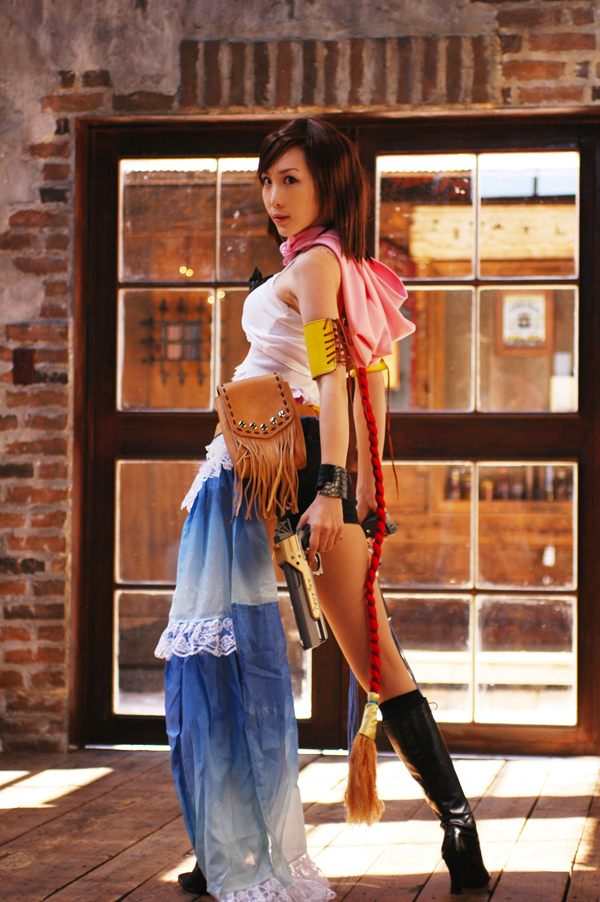 [Cosplay]日本性感制服美女Final Fantasy yunagan1