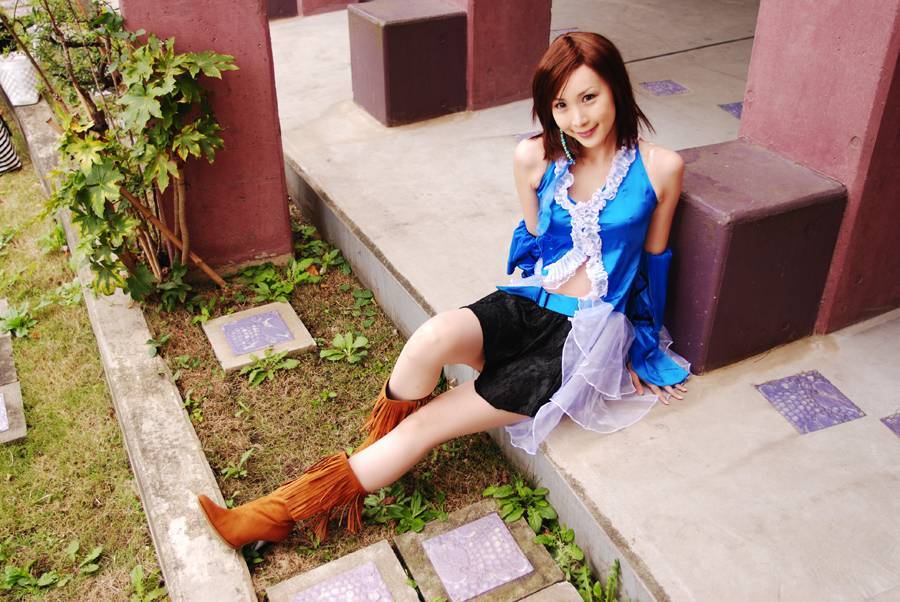 性感游戏美女[Cosplay]Final Fantasy X-2  yunautahime1