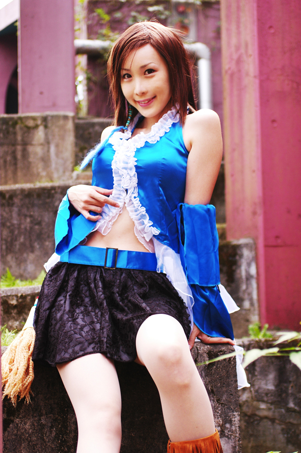 性感游戏美女[Cosplay]Final Fantasy X-2  yunautahime1