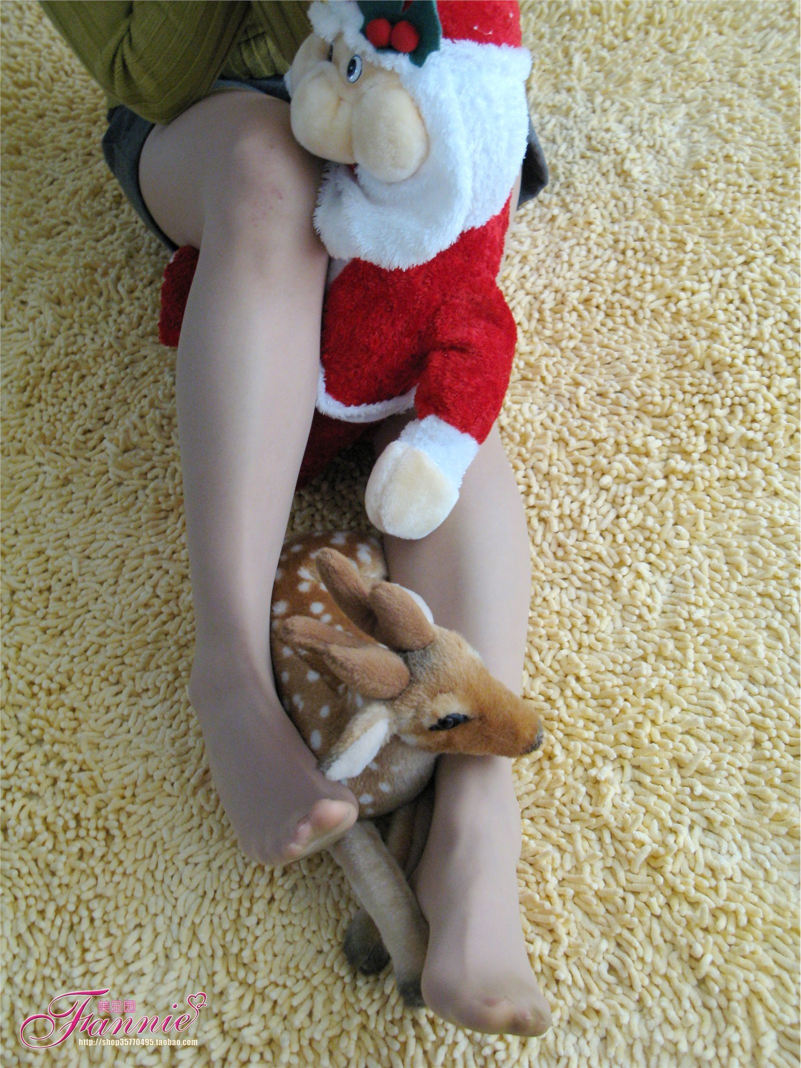 Fannie芬妮高清原图之2008圣诞快乐（丝足）NO.004