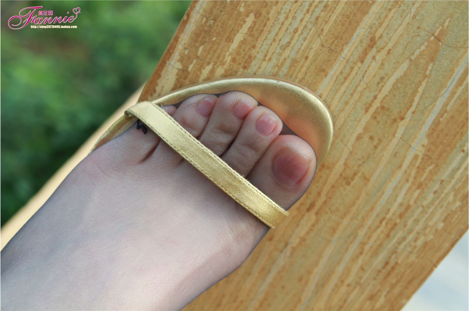 Fannie芬妮高清原图之薄如蝉翼轻若烟（金色旋律蓝色纯丝）NO.036