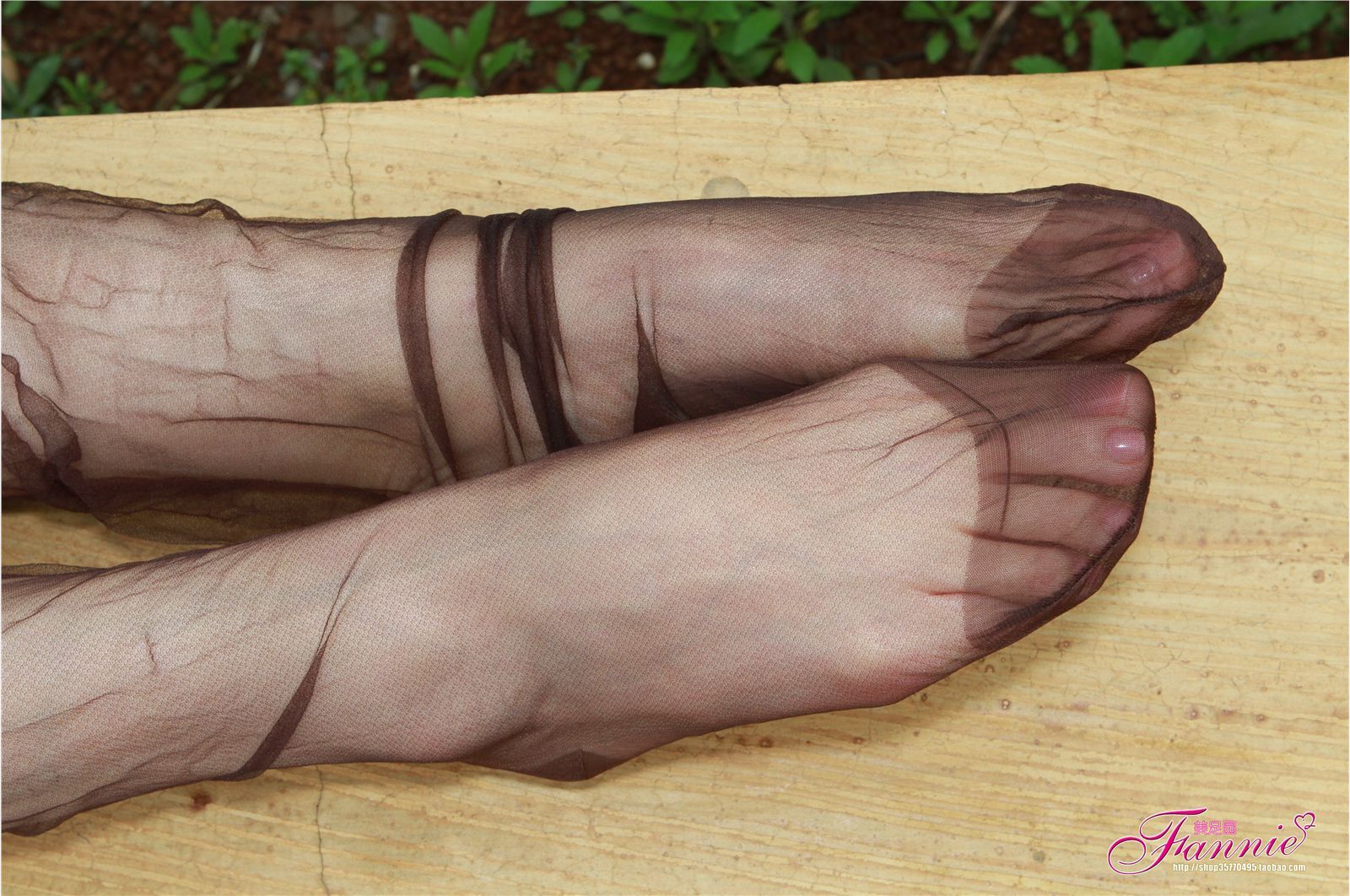 Fannie芬妮高清原图之薄如蝉翼轻若烟（咖啡纯丝）NO.037