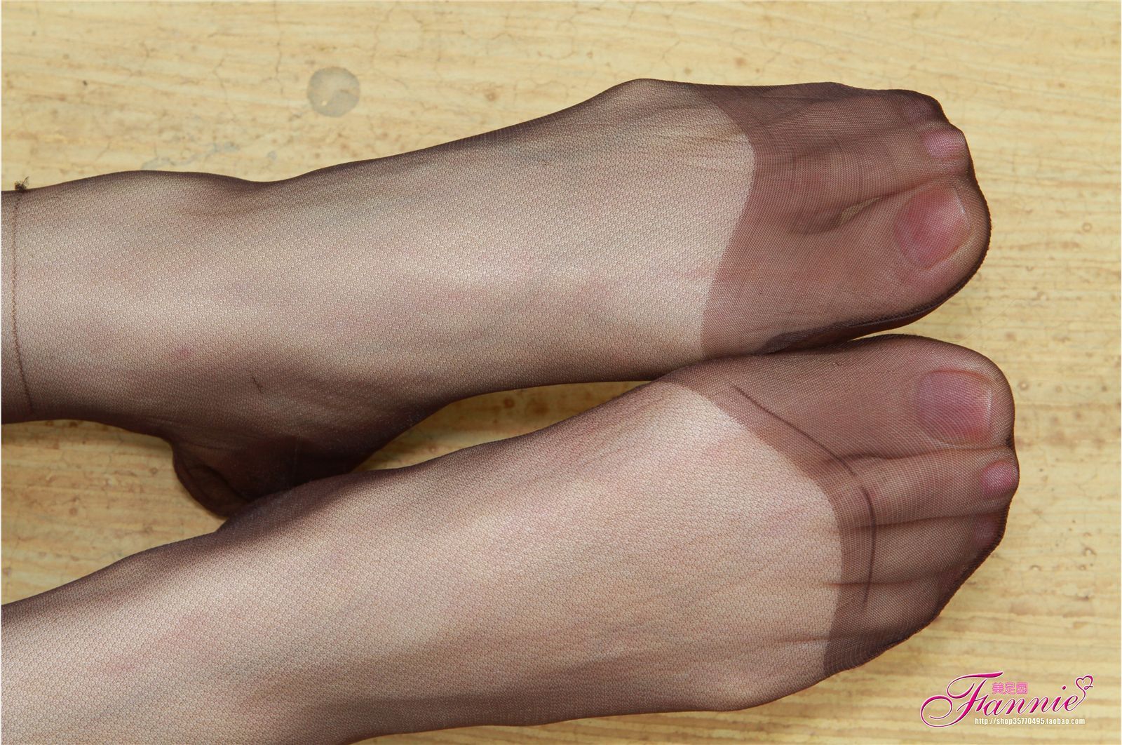 Fannie芬妮高清原图之薄如蝉翼轻若烟（咖啡纯丝）NO.037