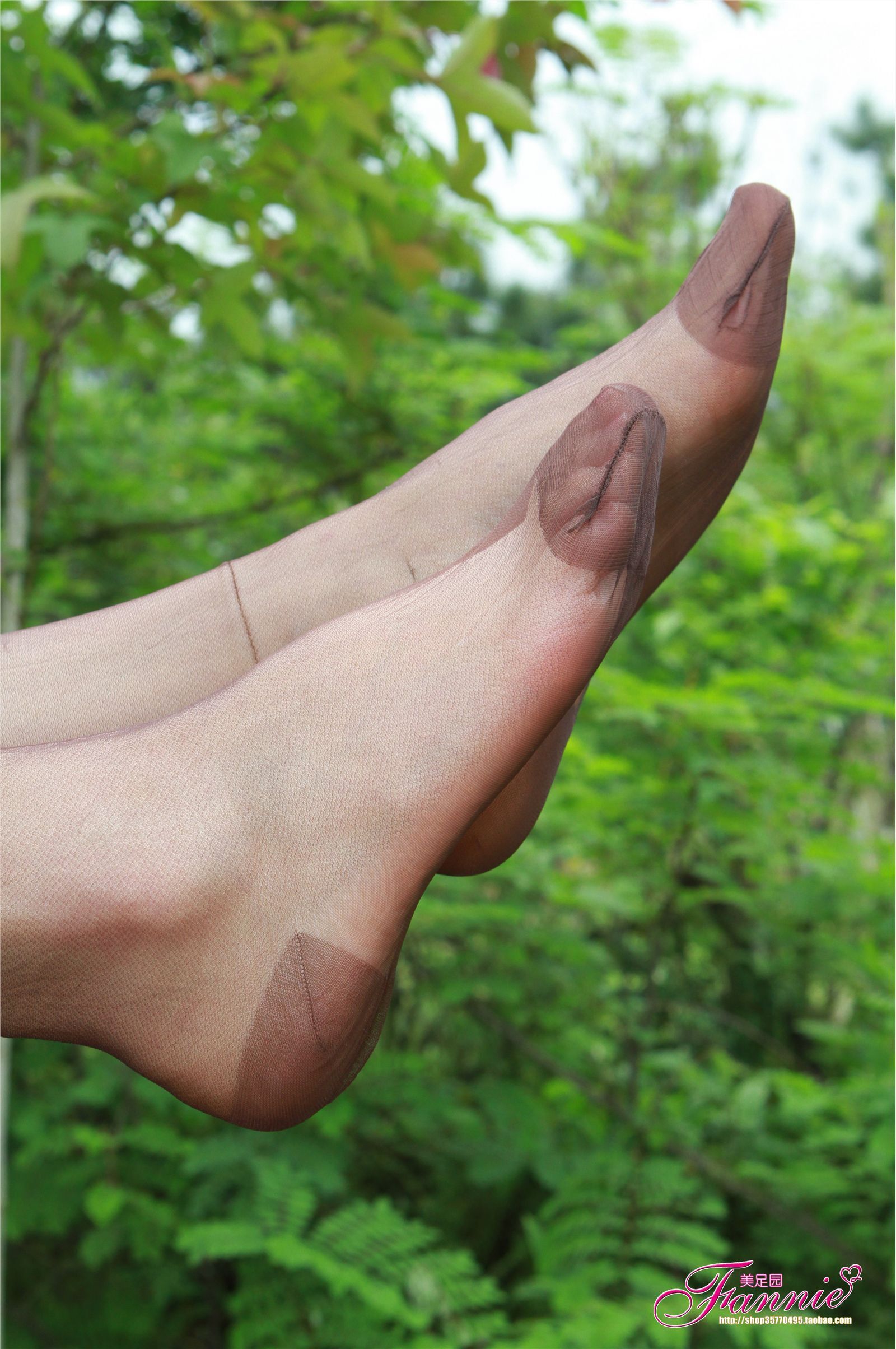 Fannie芬妮高清原图之薄如蝉翼轻若烟（咖啡纯丝）NO.037