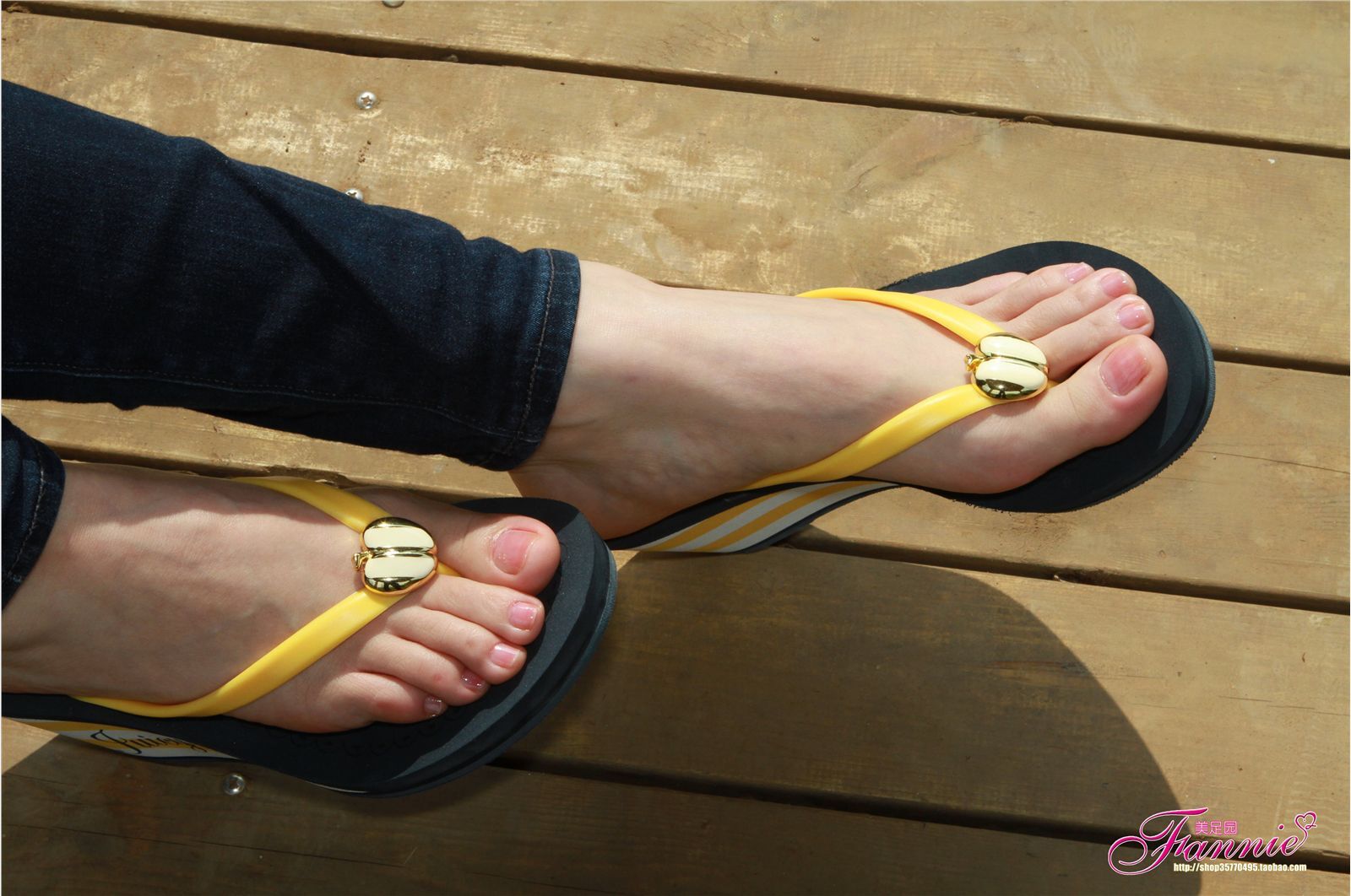 Fannie芬妮高清原图之薄施粉彩（黄拖）NO.041