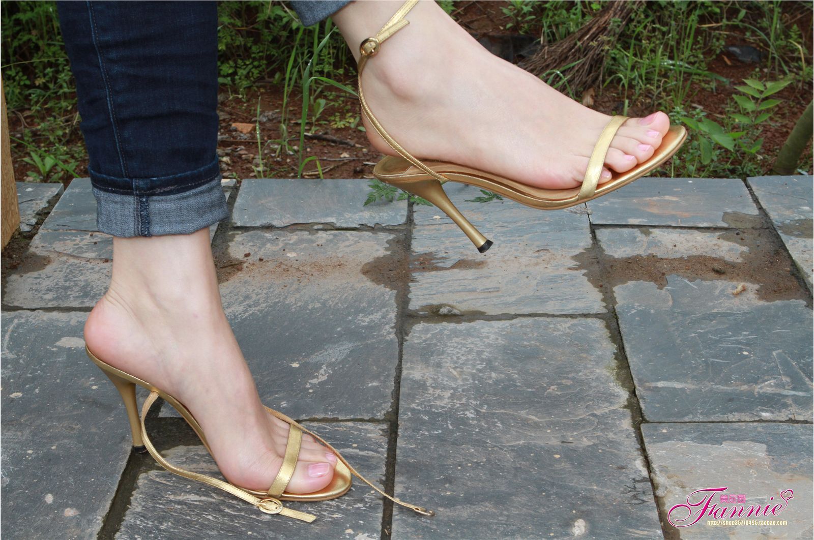 Fannie芬妮高清原图之薄施粉彩（金色旋律）NO.043