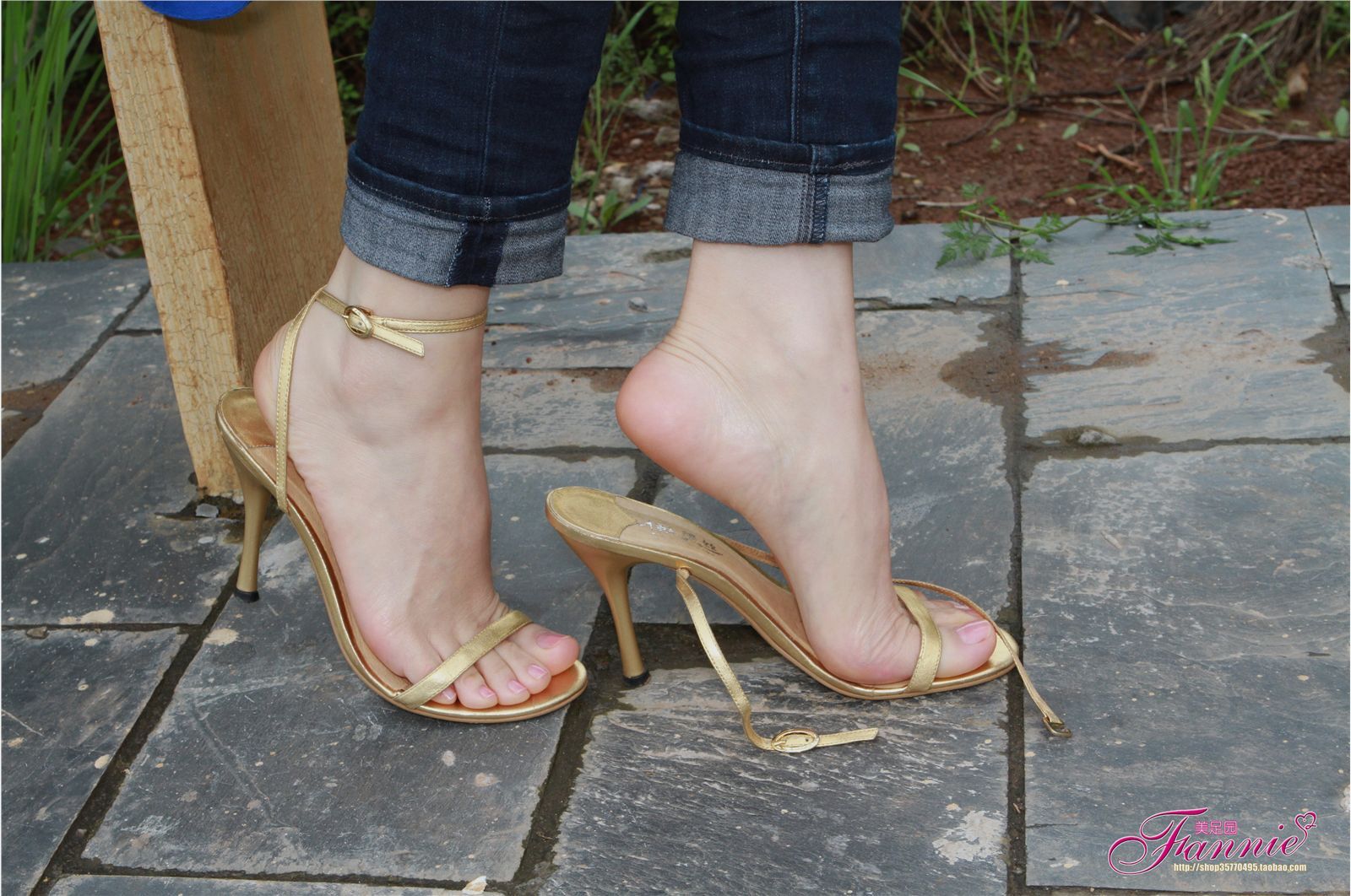 Fannie芬妮高清原图之薄施粉彩（金色旋律）NO.043