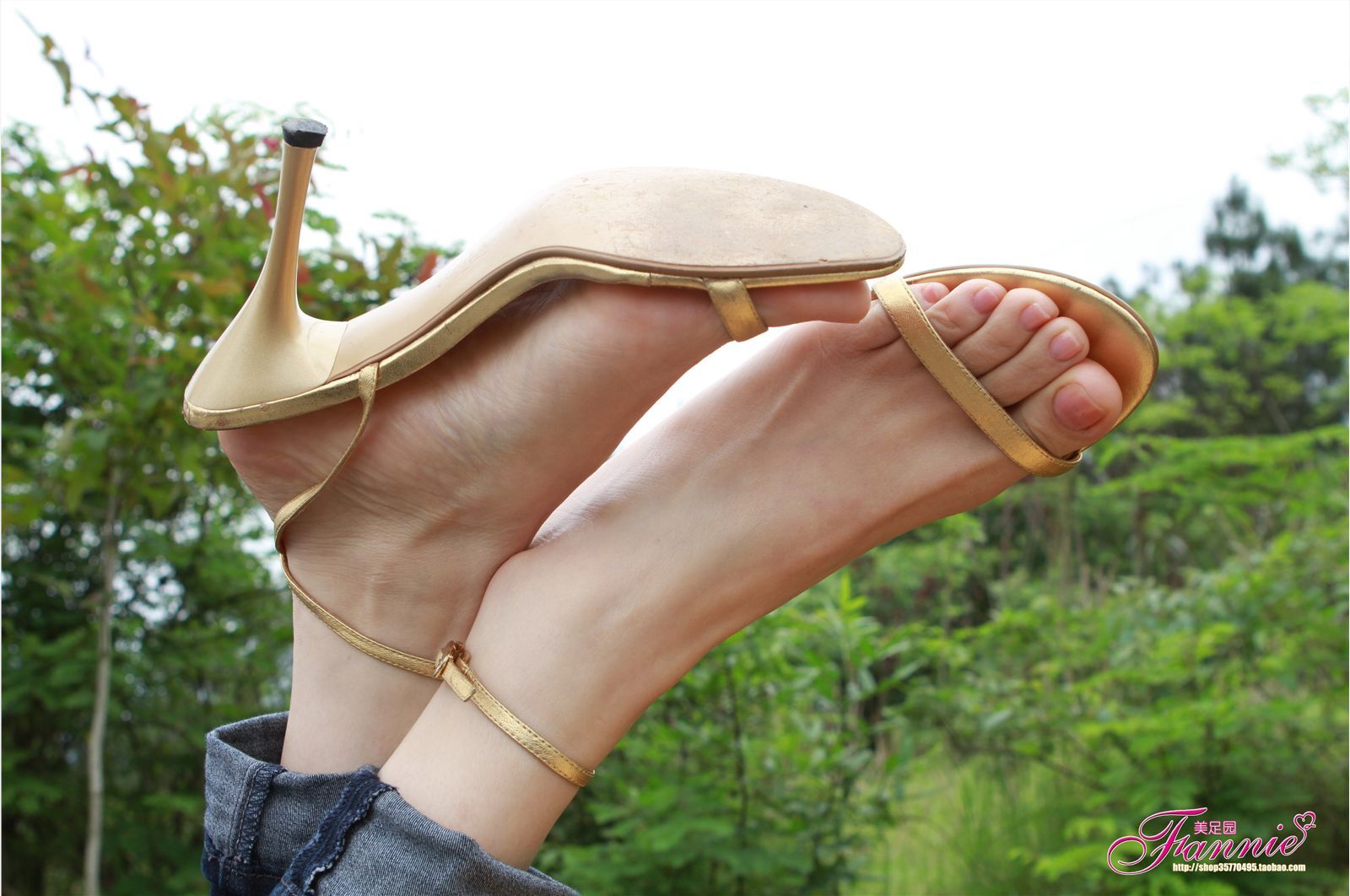 Fannie芬妮高清原图之薄施粉彩（金色旋律）NO.043