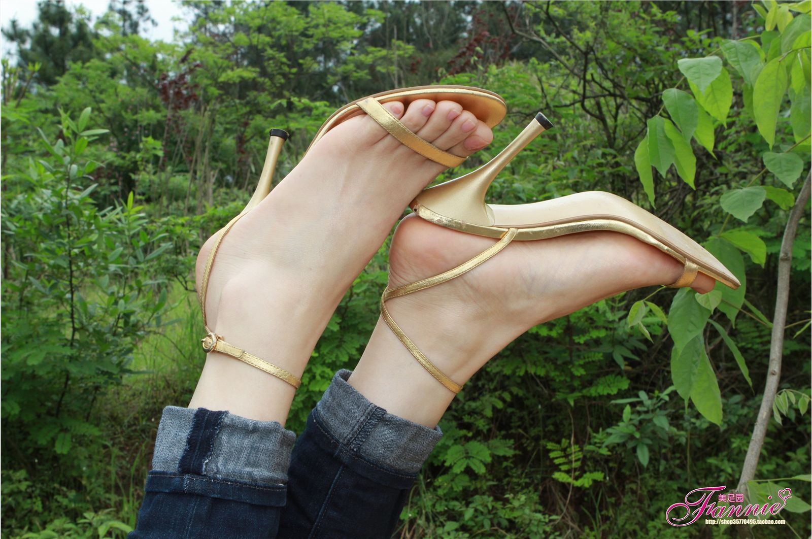 Fannie芬妮高清原图之薄施粉彩（金色旋律）NO.043