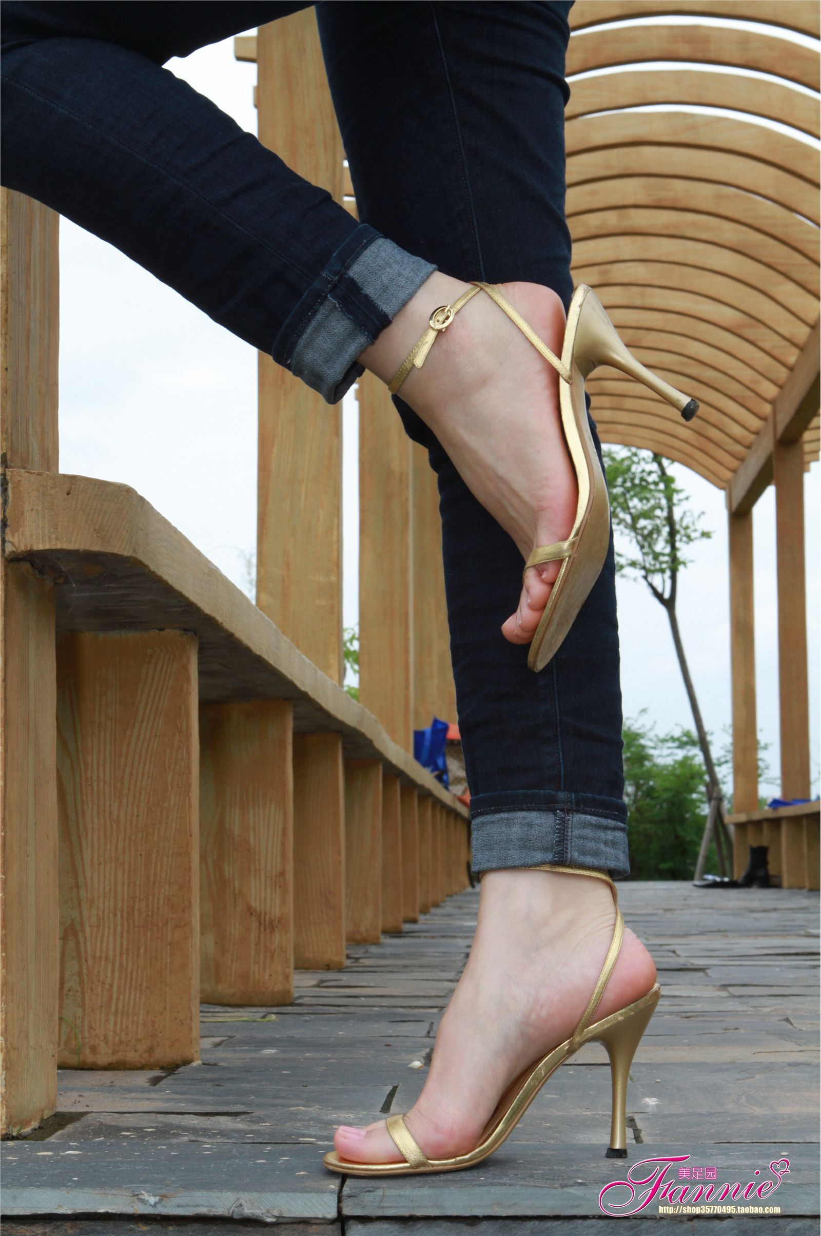 Fannie芬妮高清原图之薄施粉彩（金色旋律）NO.043