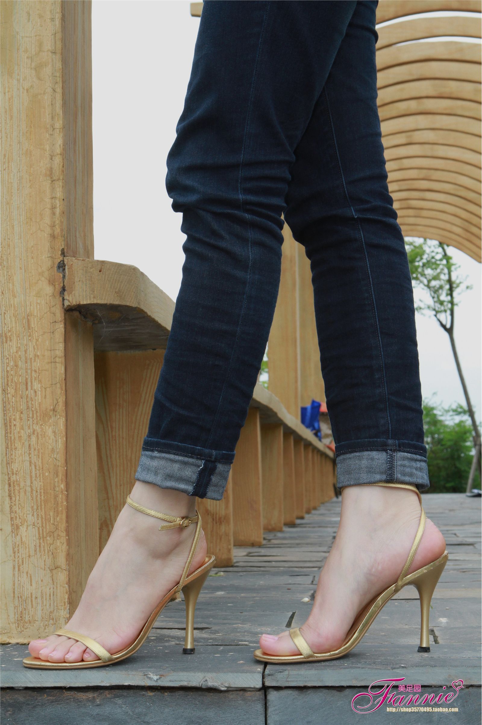 Fannie芬妮高清原图之薄施粉彩（金色旋律）NO.043