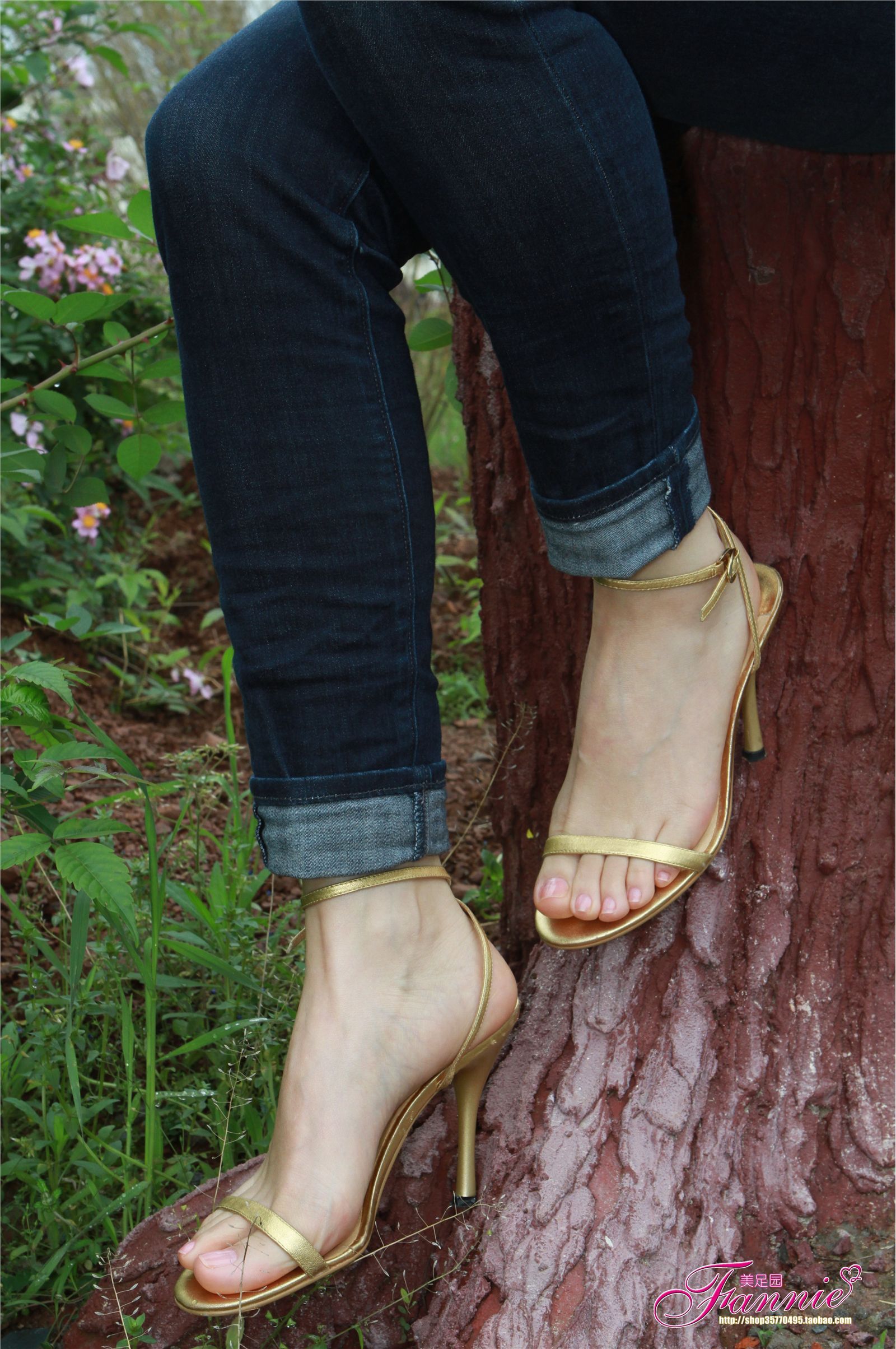 Fannie芬妮高清原图之薄施粉彩（金色旋律）NO.043