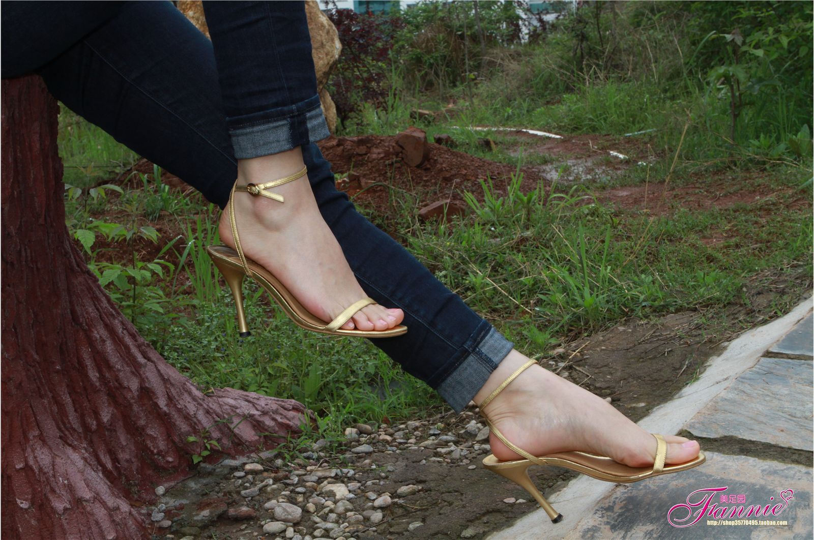 Fannie芬妮高清原图之薄施粉彩（金色旋律）NO.043