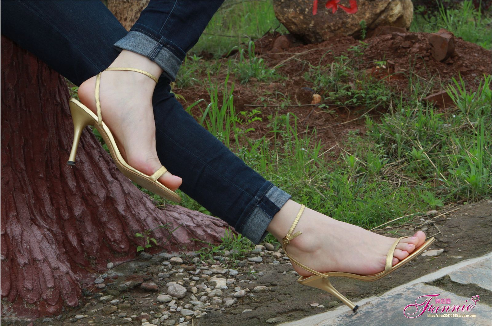 Fannie芬妮高清原图之薄施粉彩（金色旋律）NO.043