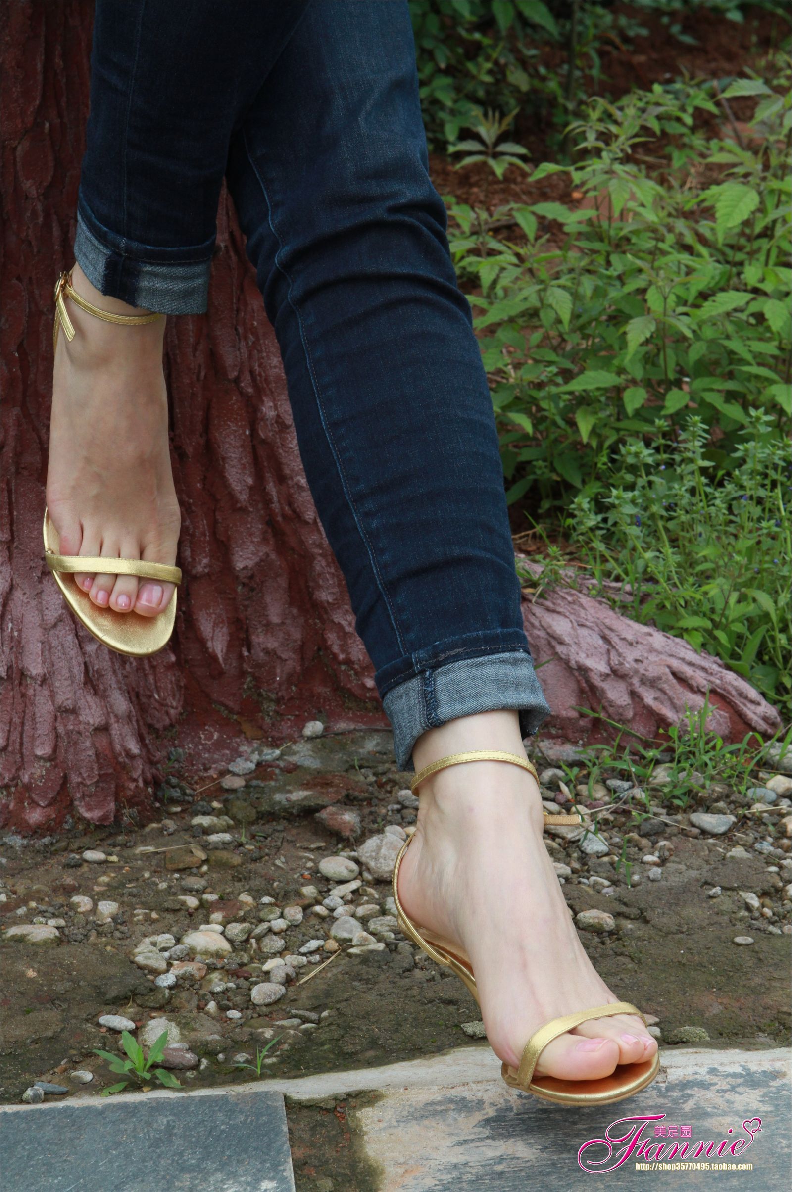 Fannie芬妮高清原图之薄施粉彩（金色旋律）NO.043