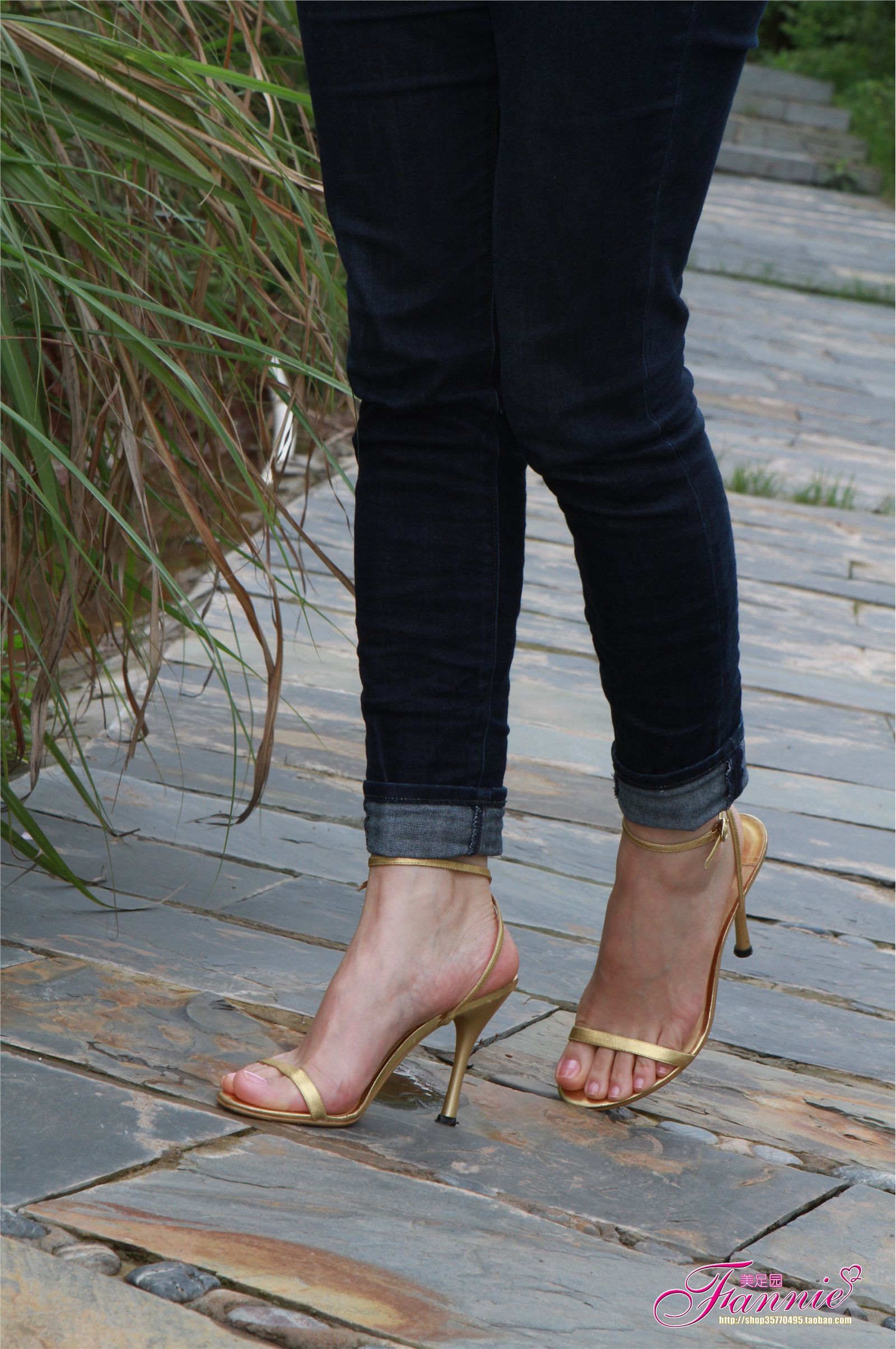 Fannie芬妮高清原图之薄施粉彩（金色旋律）NO.043