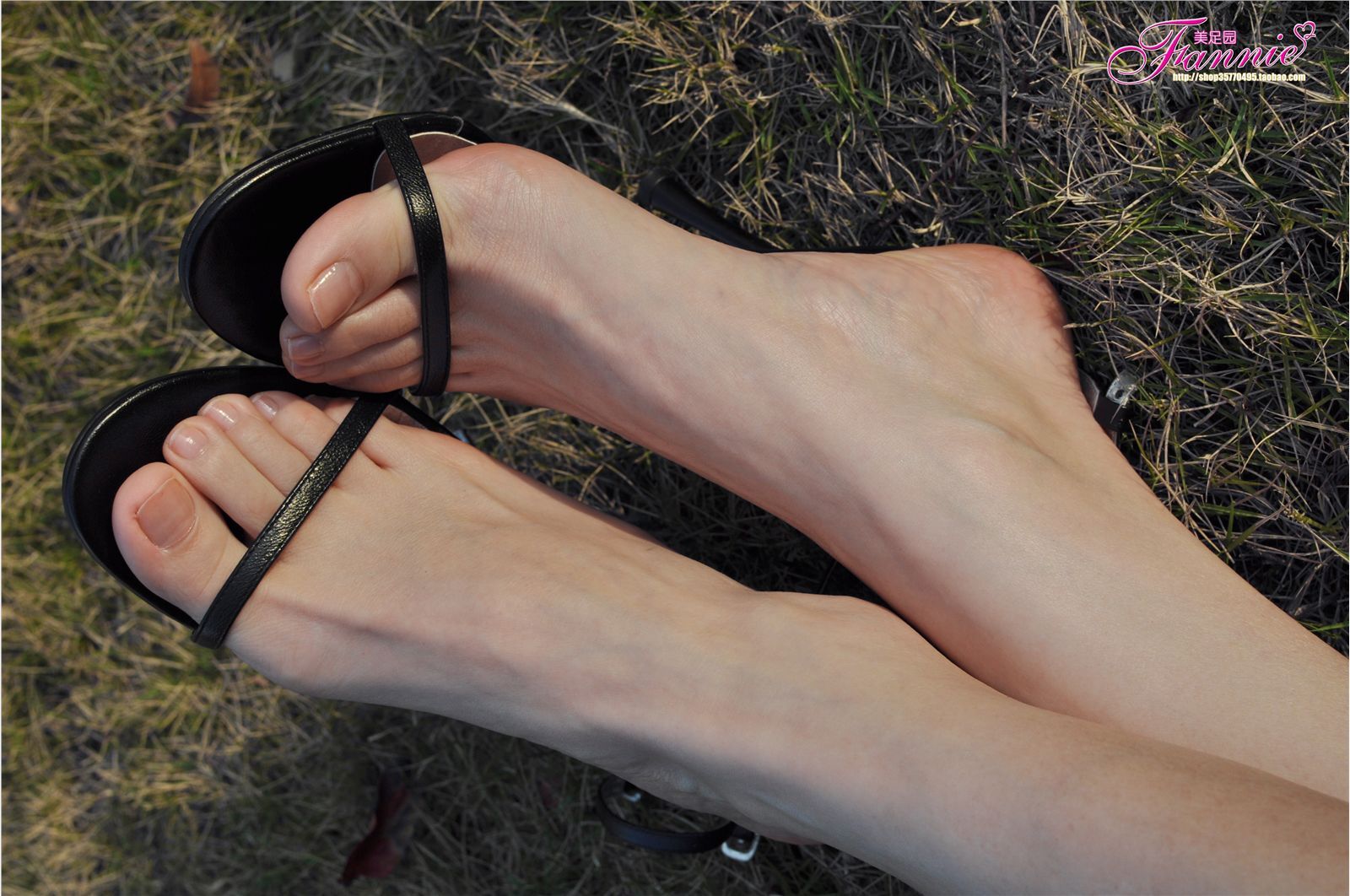 Fannie芬妮高清原图之触摸阳光（极致高跟黑）NO.078