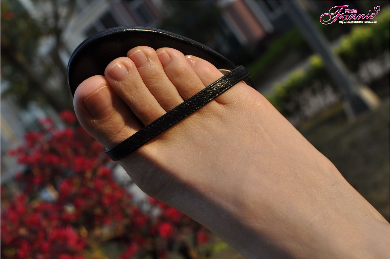 Fannie芬妮高清原图之触摸阳光（极致高跟黑）NO.078