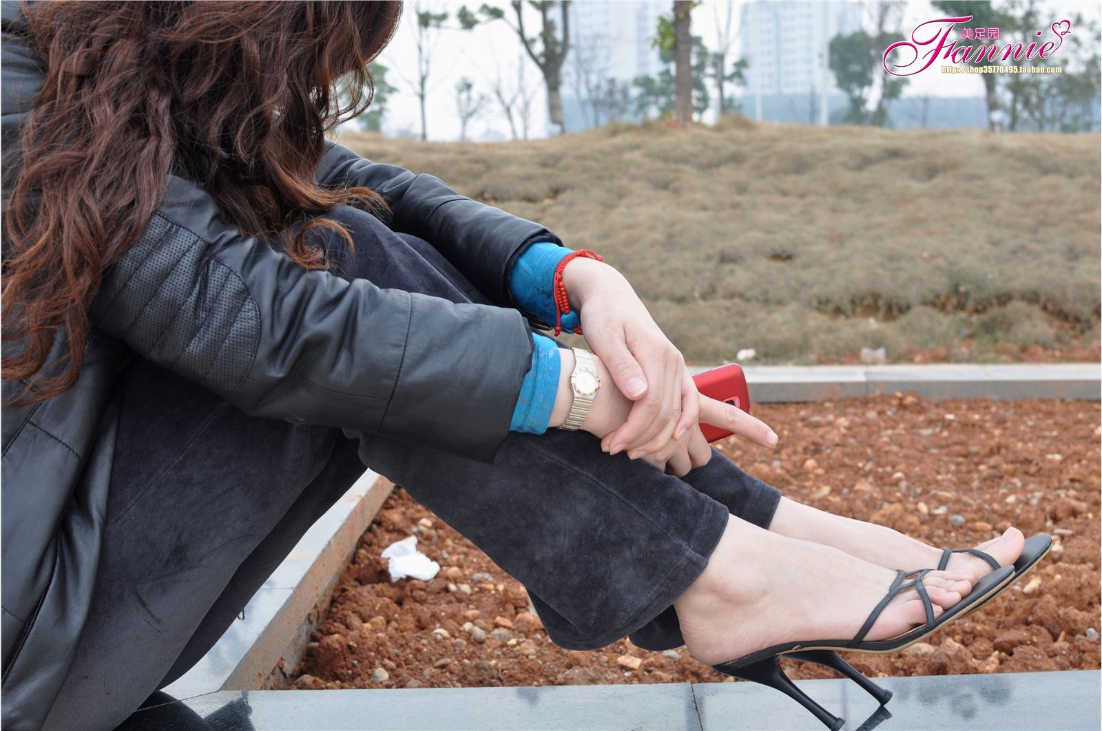 Fannie芬妮高清原图之春江水暖“丫”先知（极致高跟凉拖1）NO.093