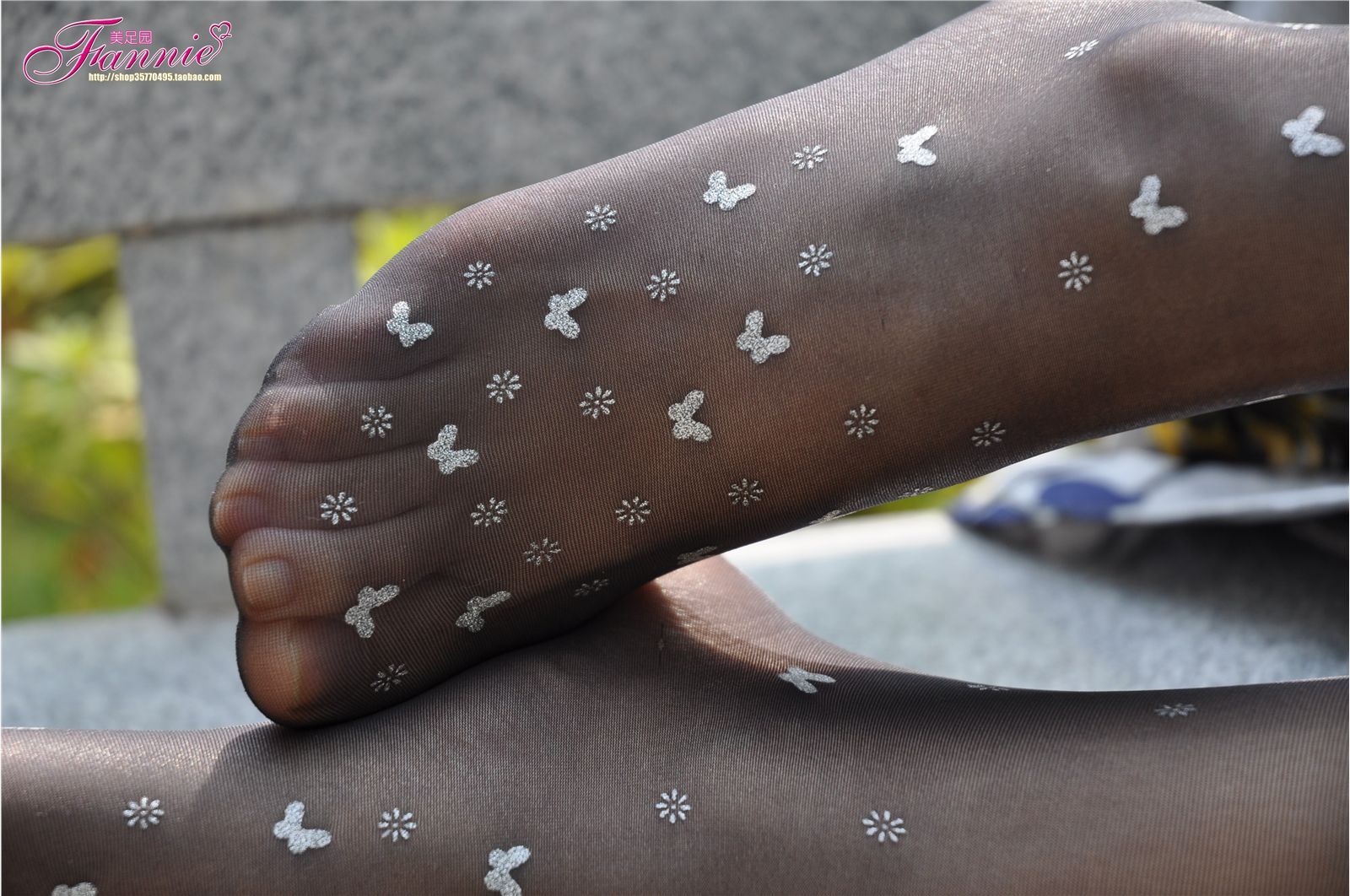 Fannie芬妮高清原图之蝶舞飞扬(黑丝)NO.101