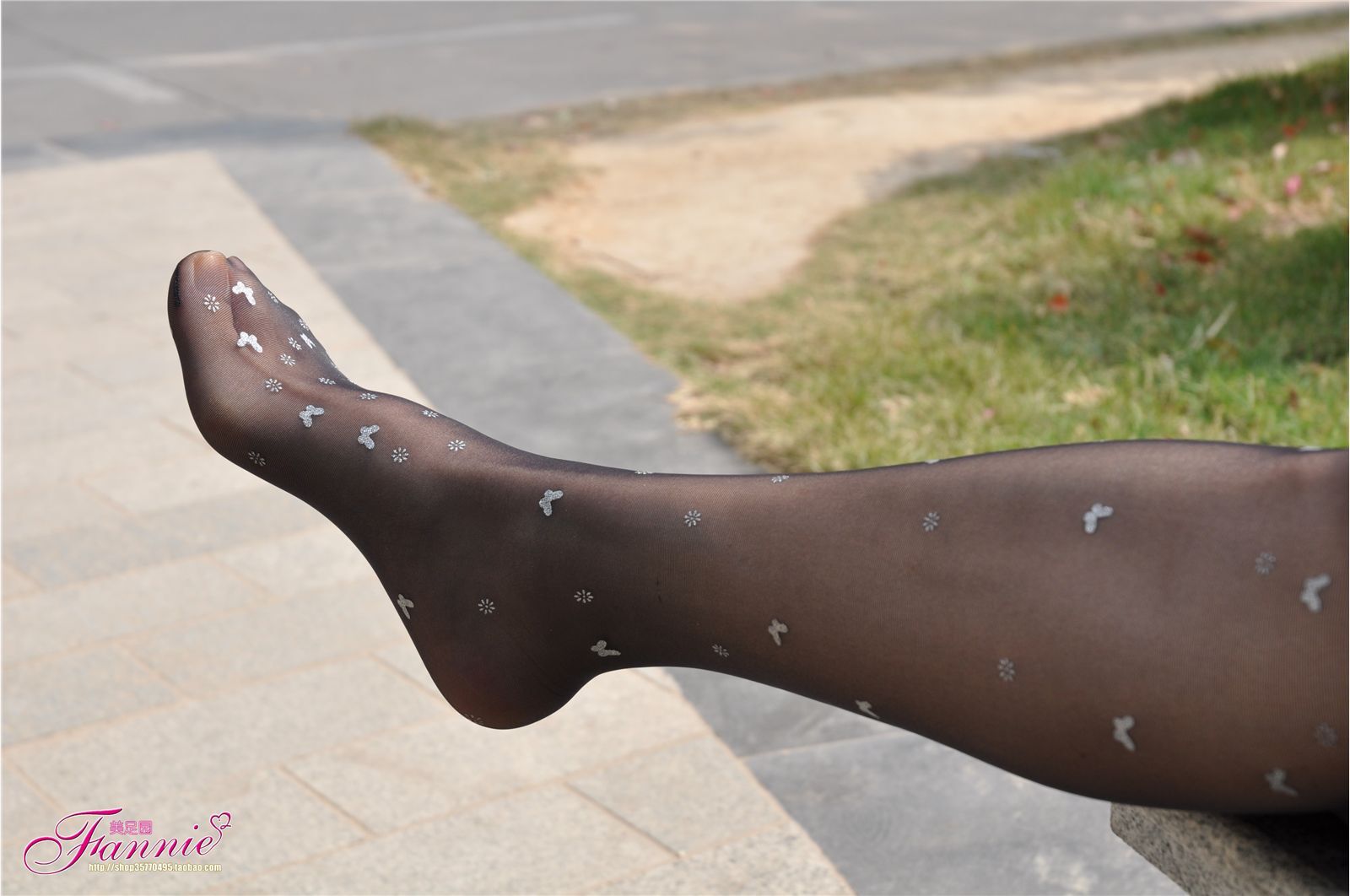 Fannie芬妮高清原图之蝶舞飞扬(黑丝)NO.101