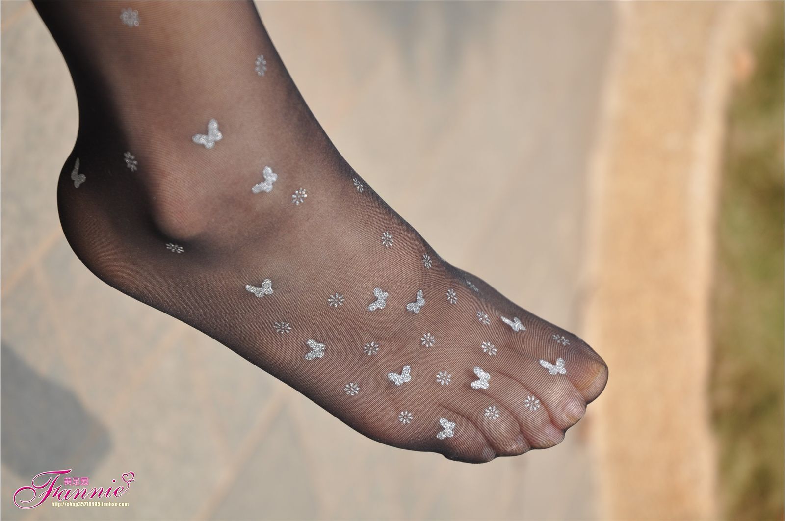 Fannie芬妮高清原图之蝶舞飞扬(黑丝)NO.101