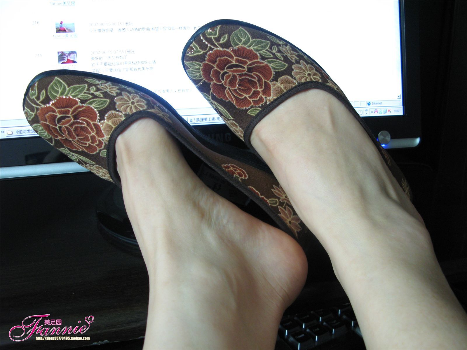 Fannie芬妮高清原图之芳轩小品（裸足二）NO.133