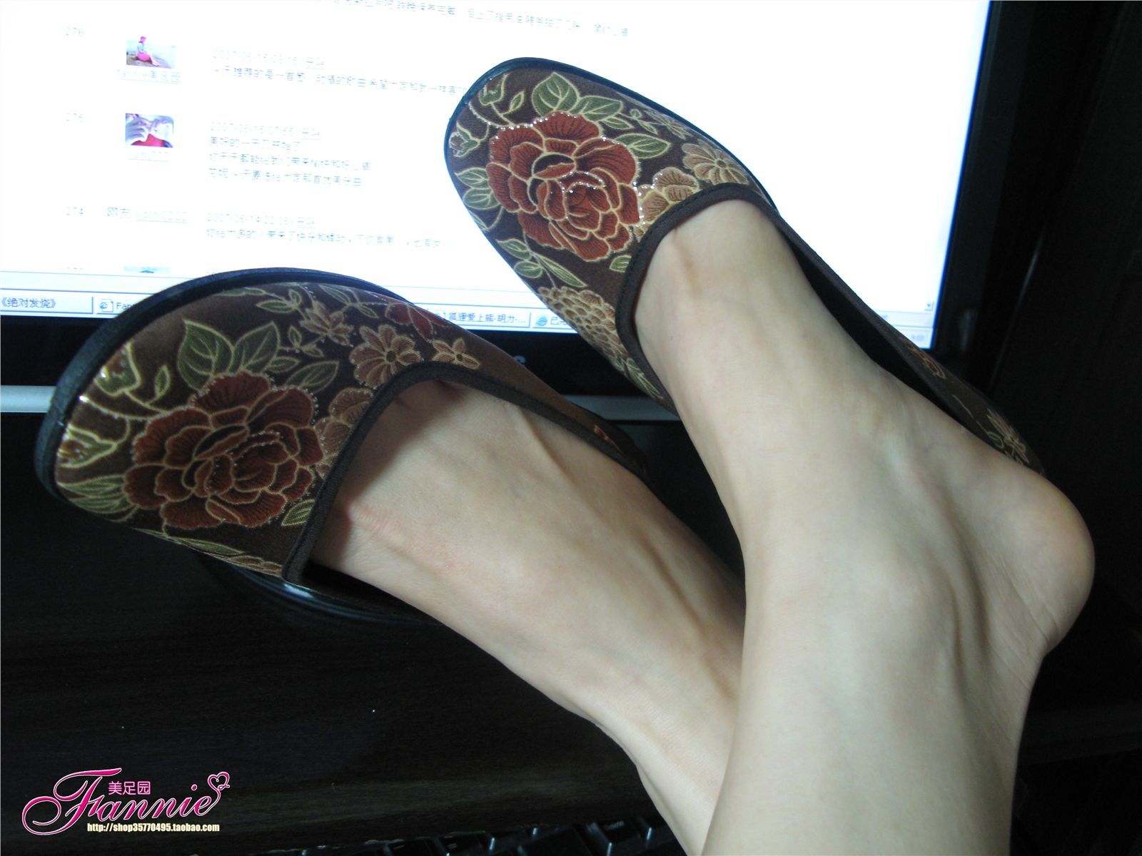 Fannie芬妮高清原图之芳轩小品（裸足二）NO.133