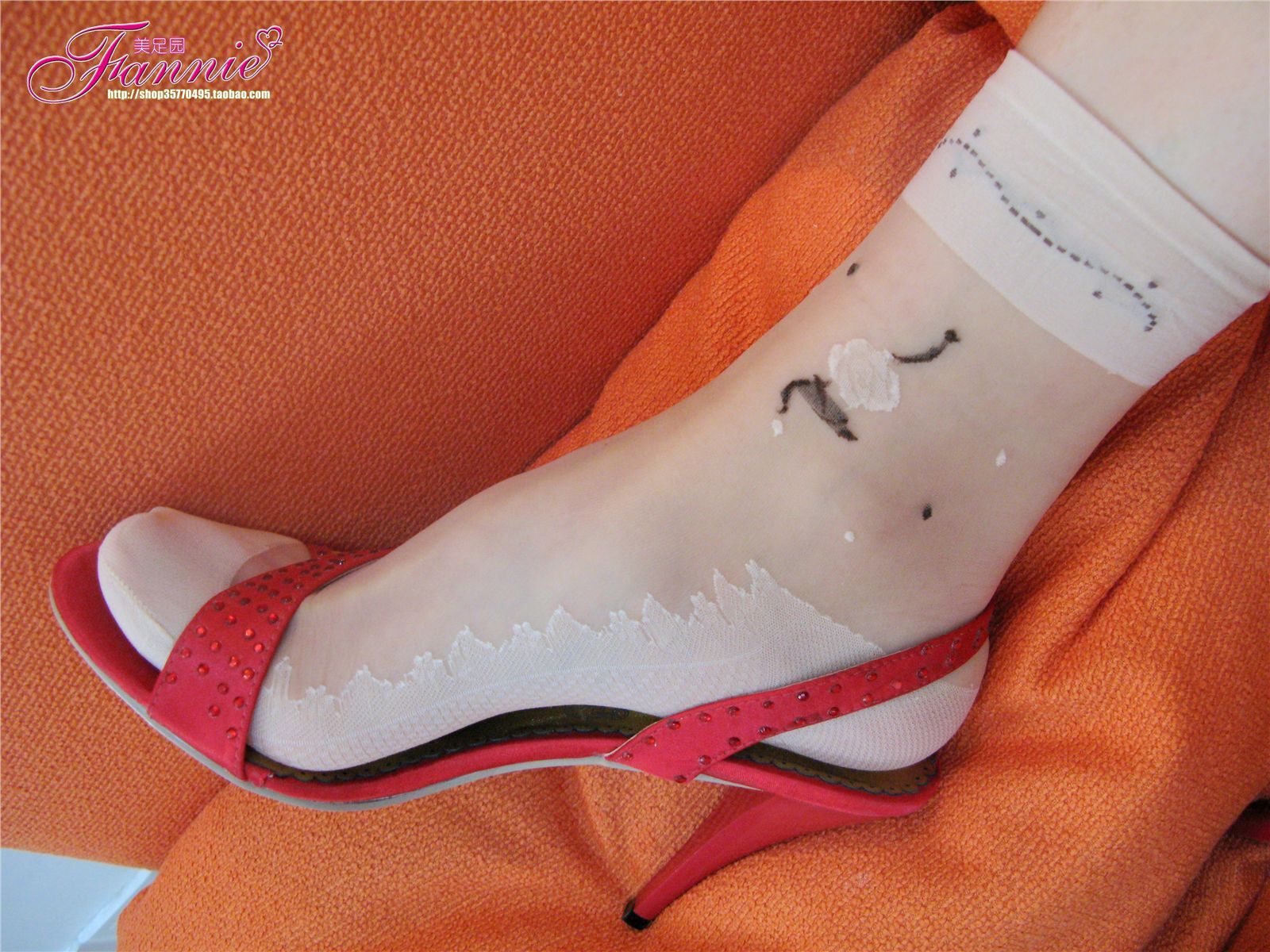 Fannie芬妮高清原图之芳轩小品（丝足一）NO.134