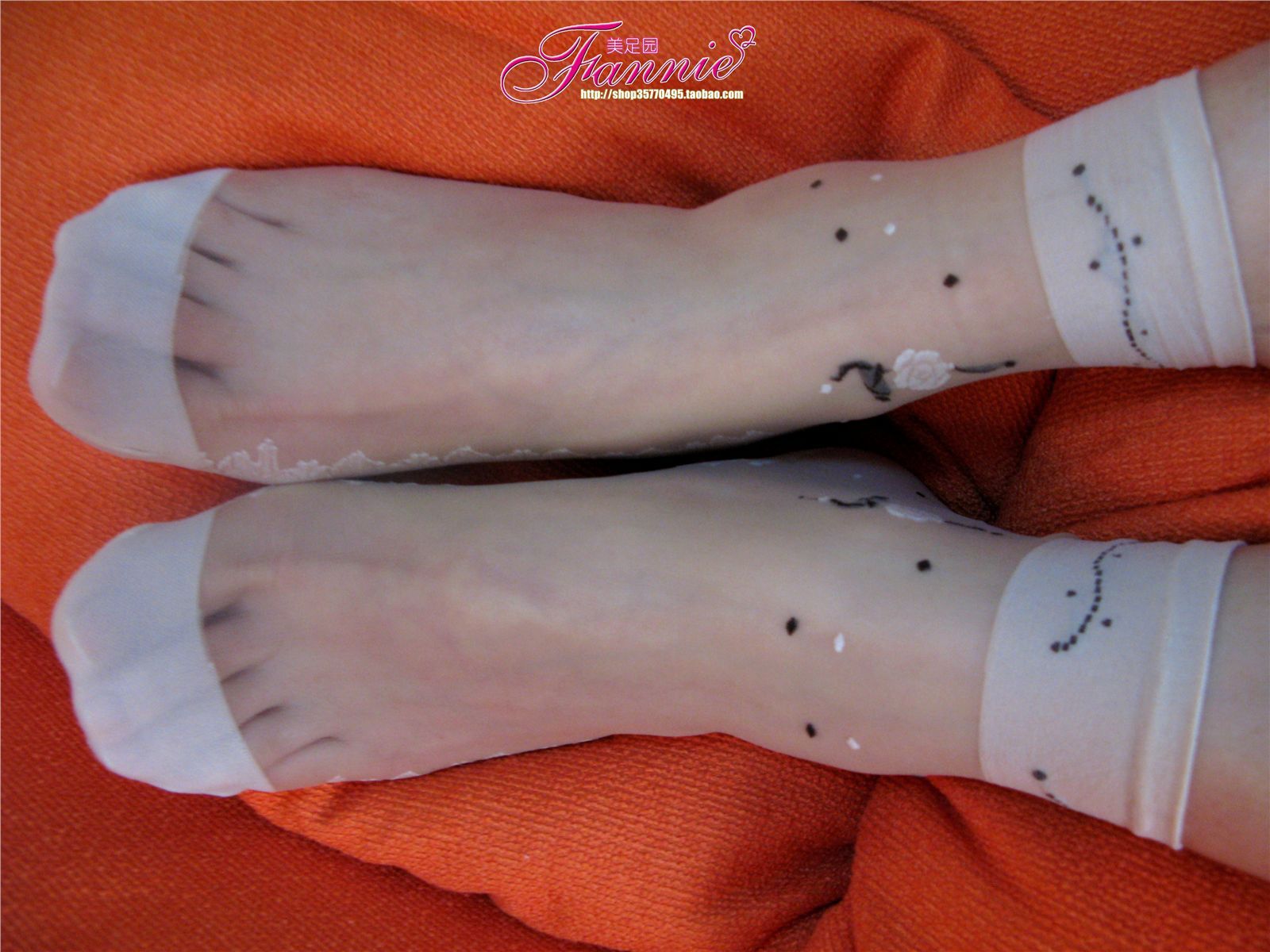 Fannie芬妮高清原图之芳轩小品（丝足一）NO.134