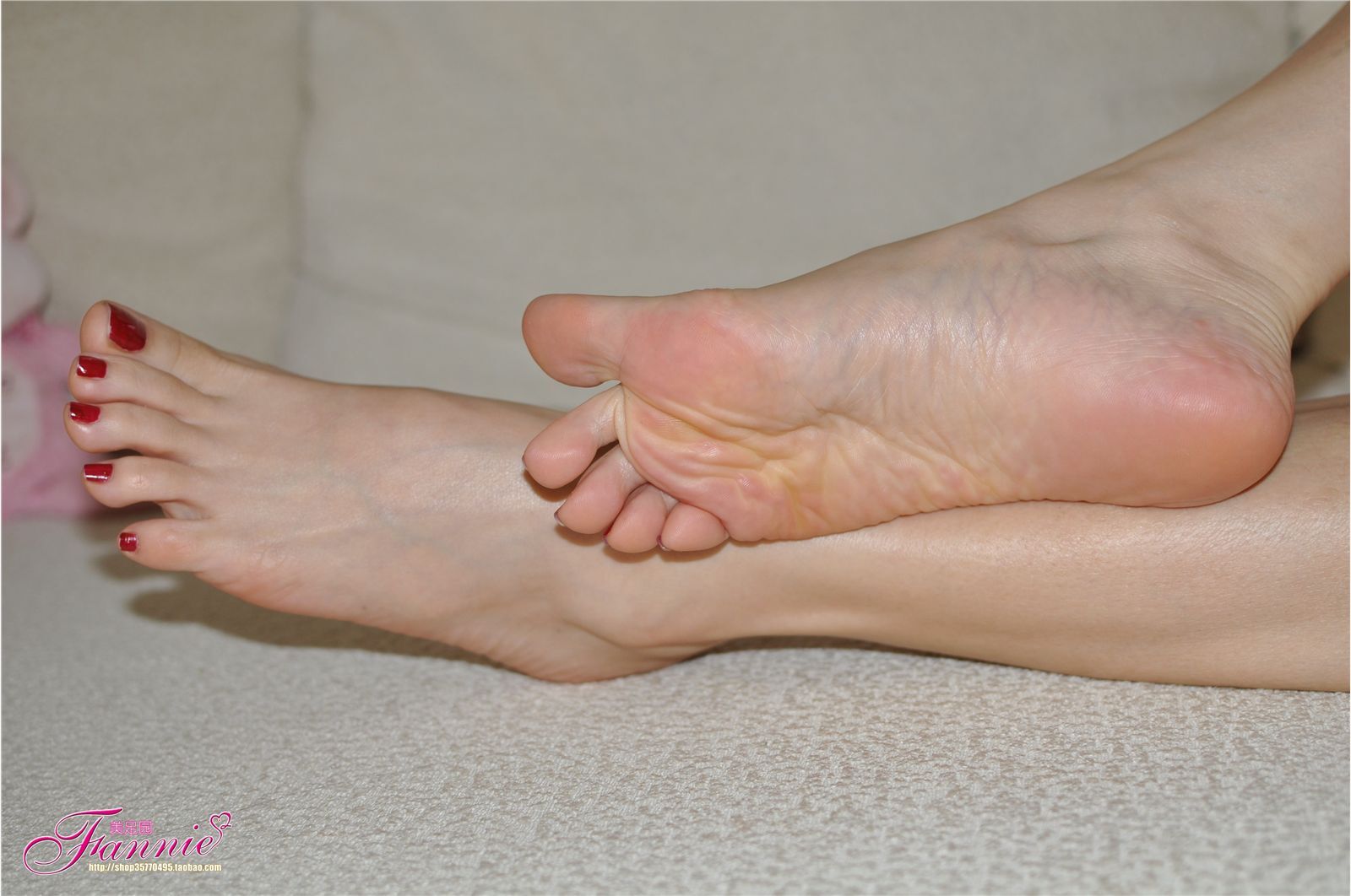 Fannie芬妮高清原图之芳轩小品涂鸦（裸足）NO.137