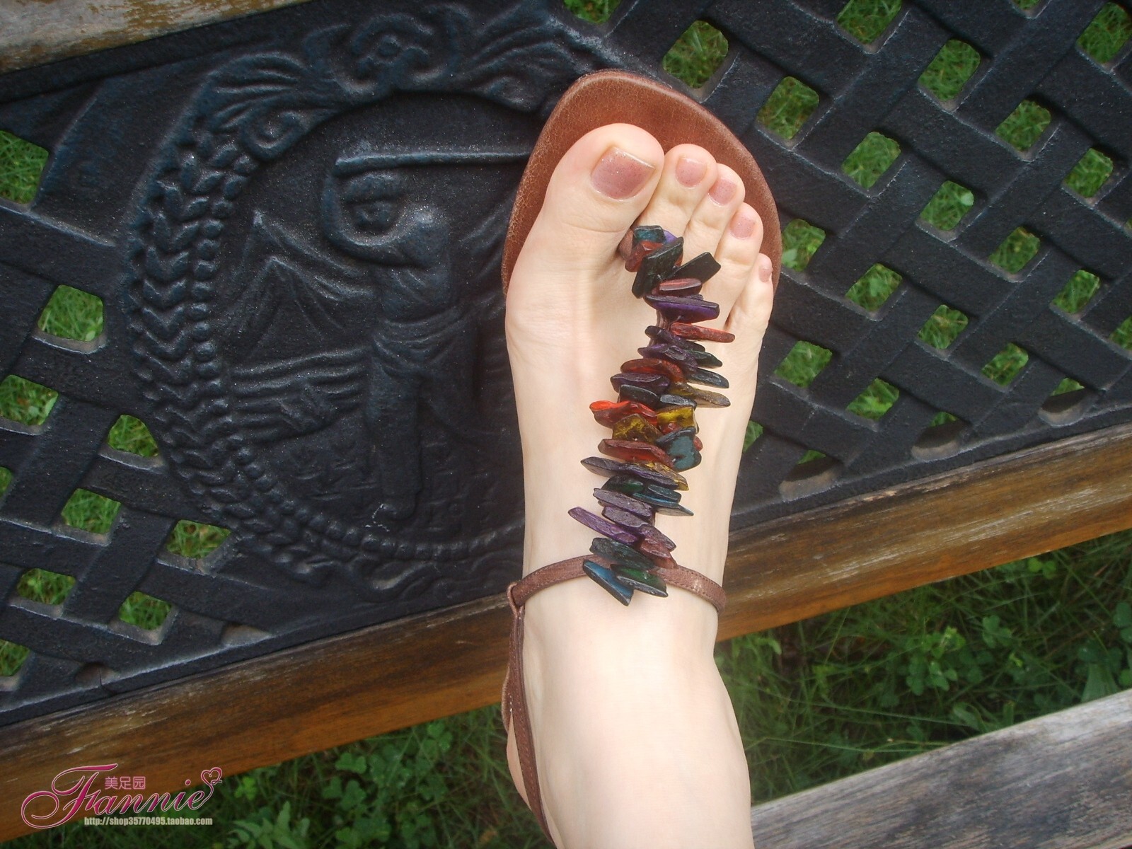 Fannie芬妮高清原图之风起时，勾起无限春光（裸足）NO.144