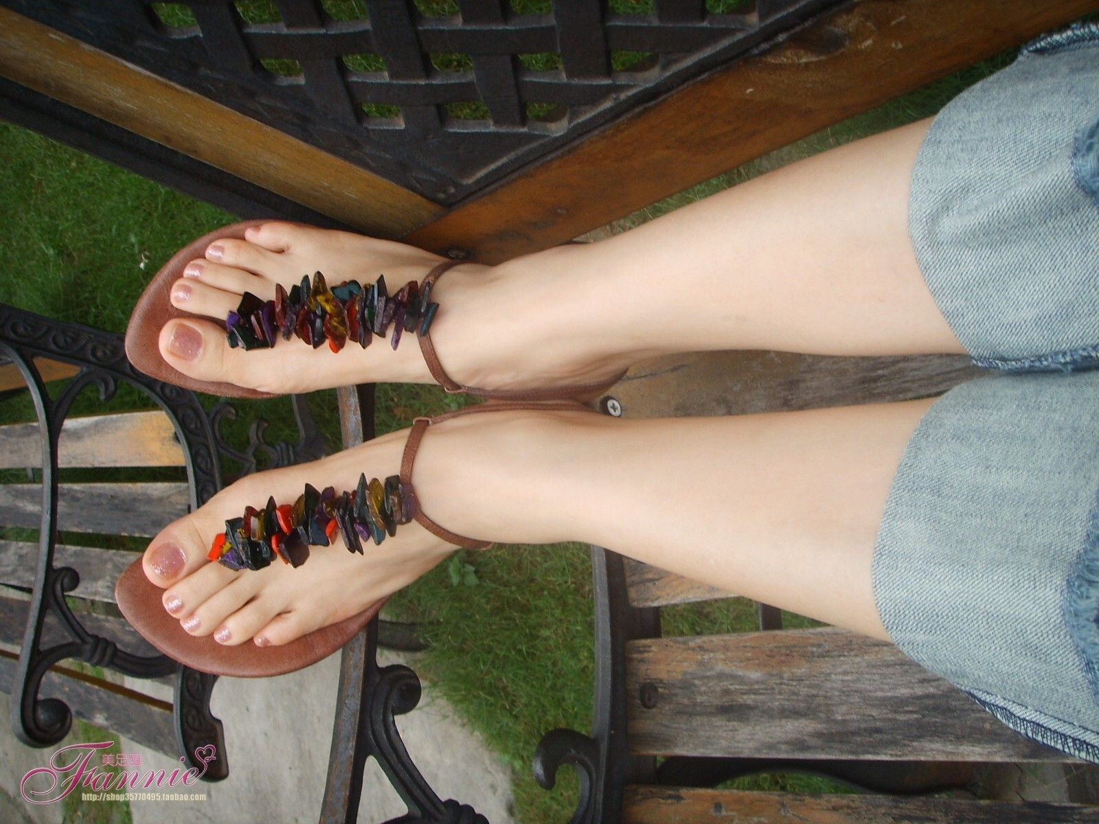 Fannie芬妮高清原图之风起时，勾起无限春光（裸足）NO.144