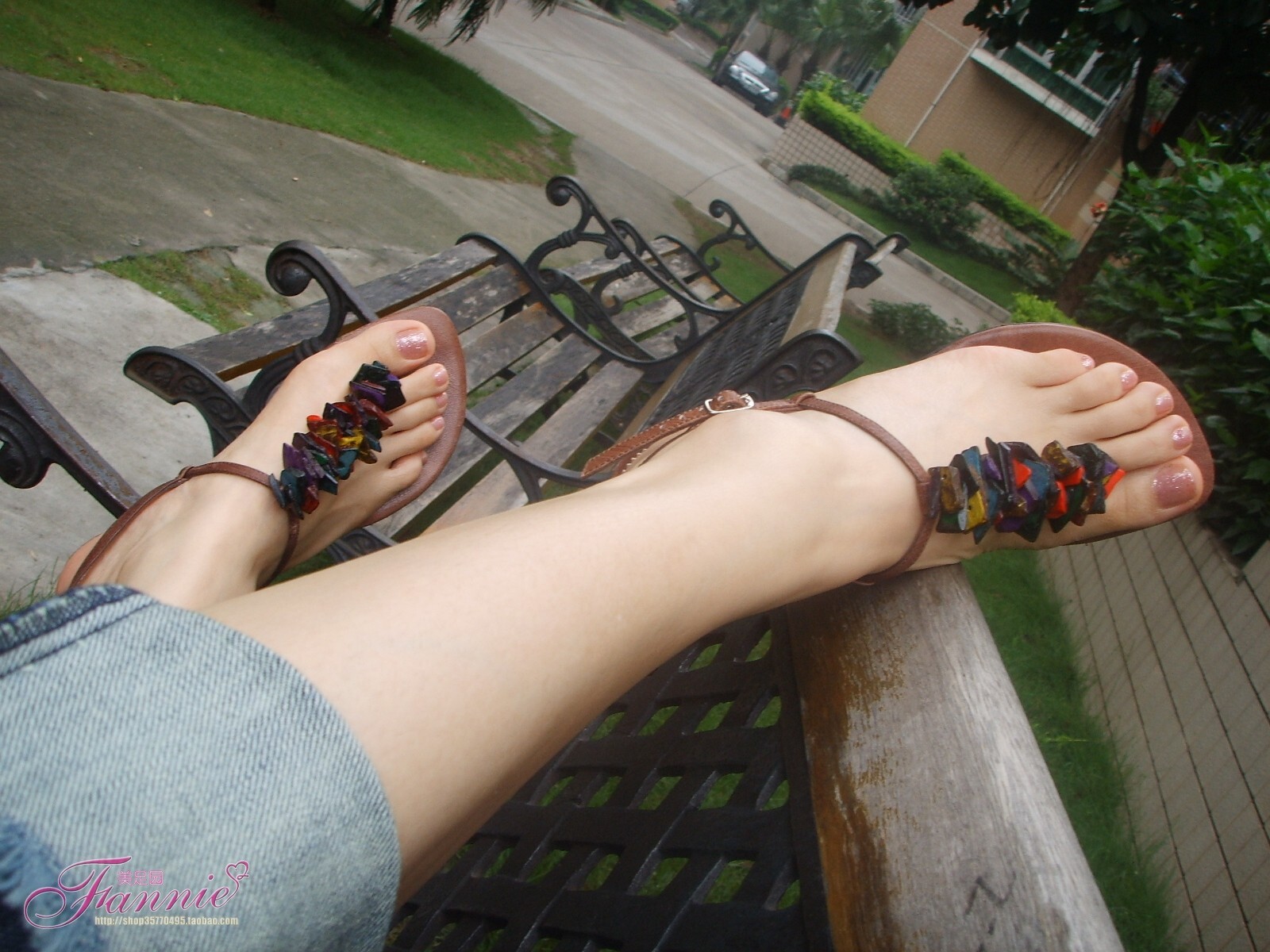 Fannie芬妮高清原图之风起时，勾起无限春光（裸足）NO.144