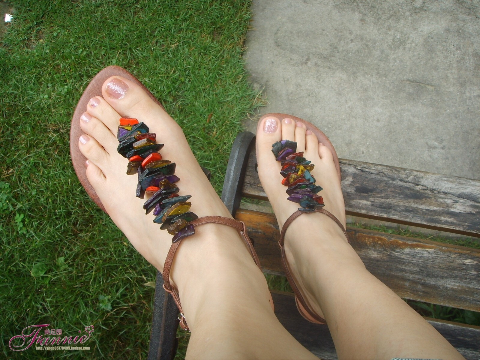 Fannie芬妮高清原图之风起时，勾起无限春光（裸足）NO.144