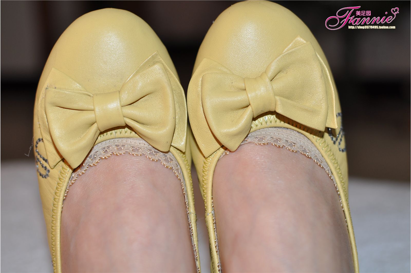 粉色迷情（船袜） 芬妮美足