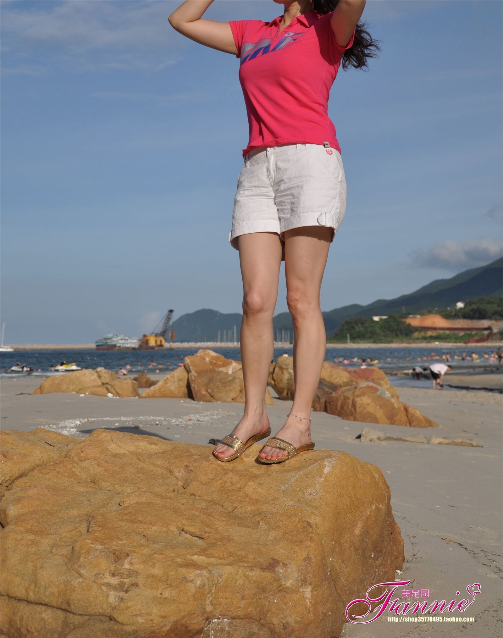 夏日炫彩系列五（赶海） 芬妮高清丝足