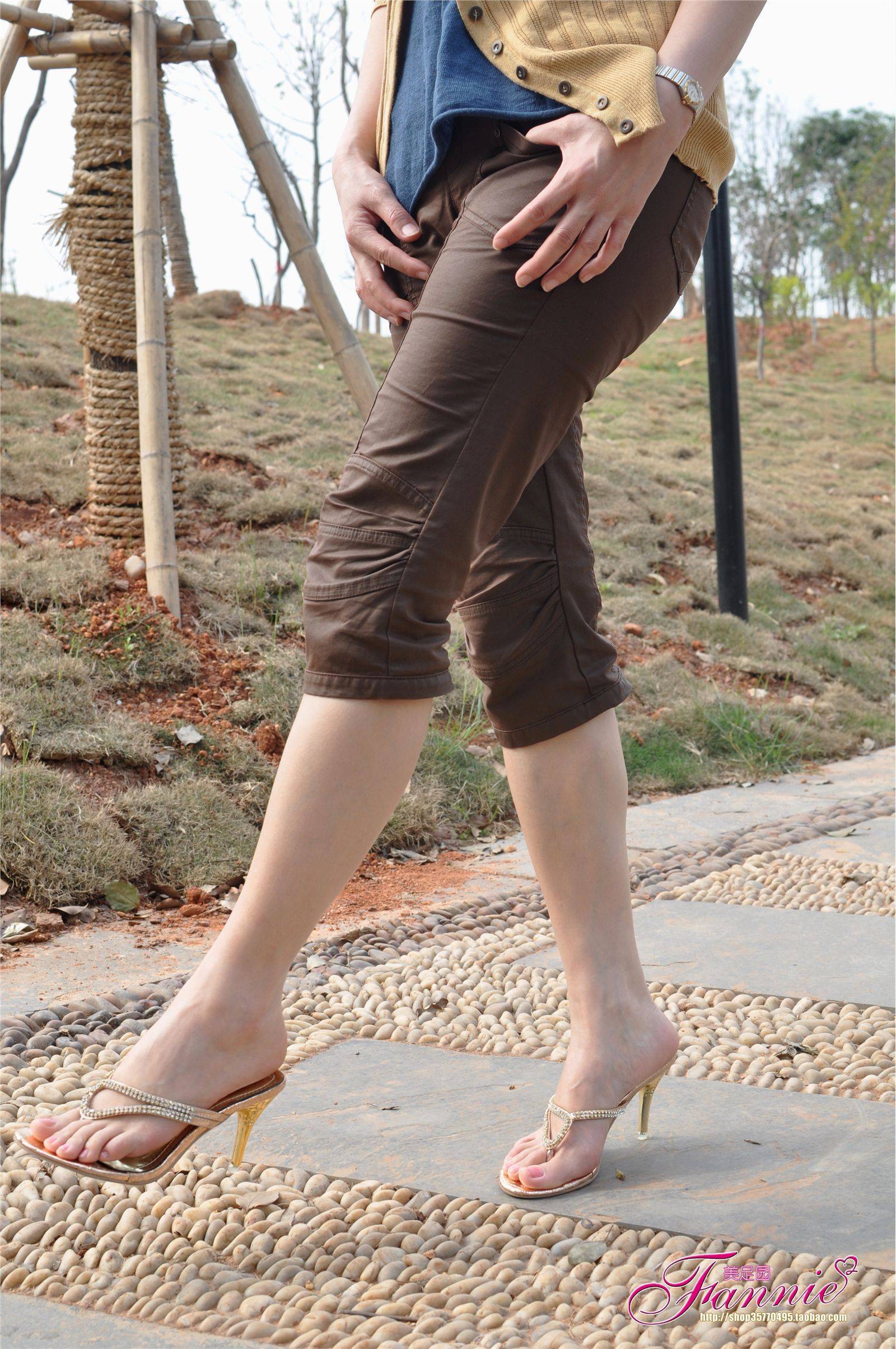 凉亭小景 1 Fannie芬妮高清丝足