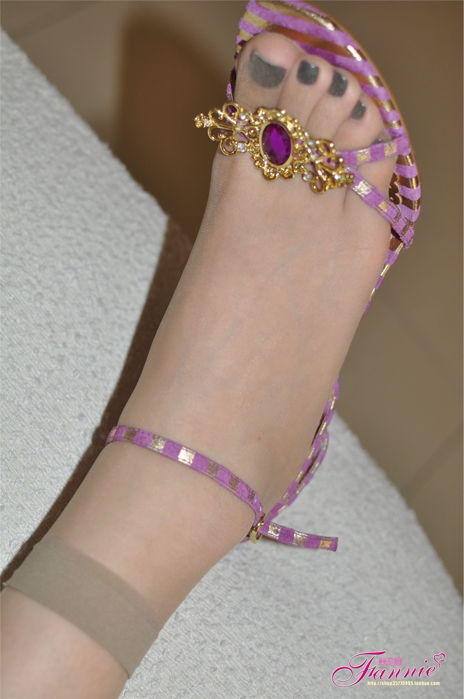 墨色迷离。高跟丝足（1） 芬妮高清丝足