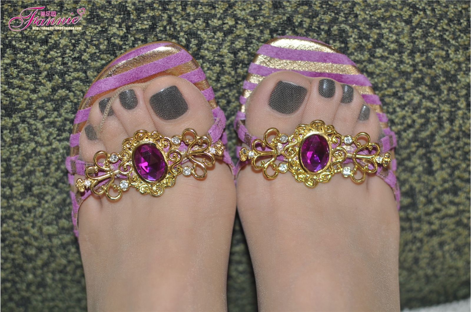 墨色迷离。高跟丝足（1） 芬妮高清丝足