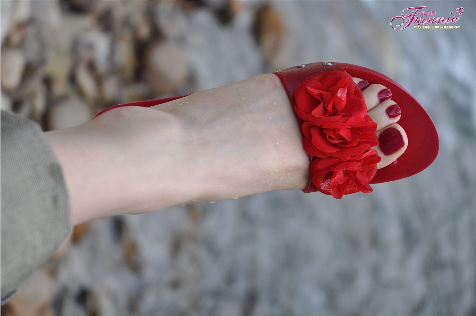 芬妮美足 阳光下的水舞 4