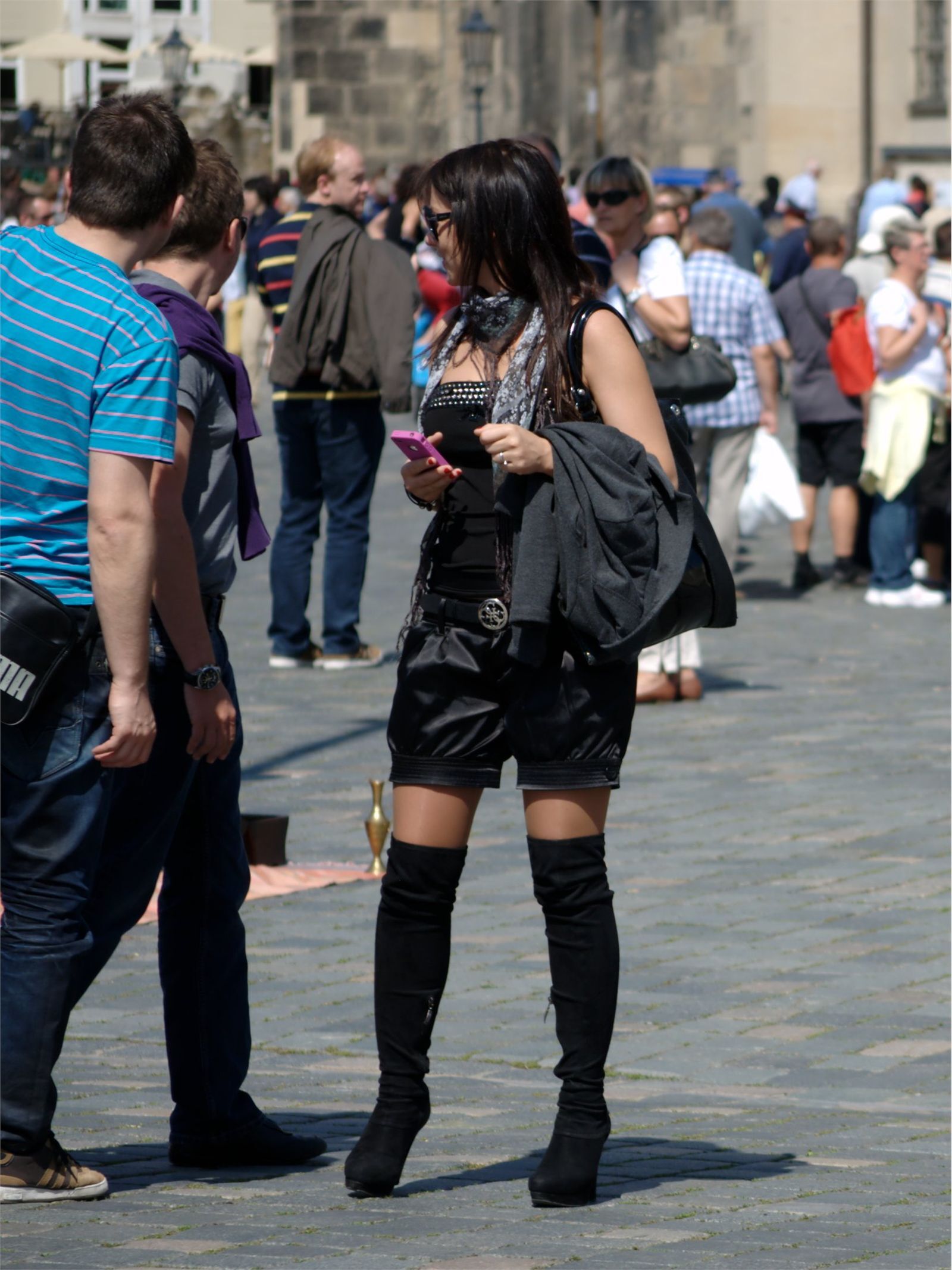 [户外街拍] 2013.09.14 打扮时髦靓丽的洋妞喜欢吗