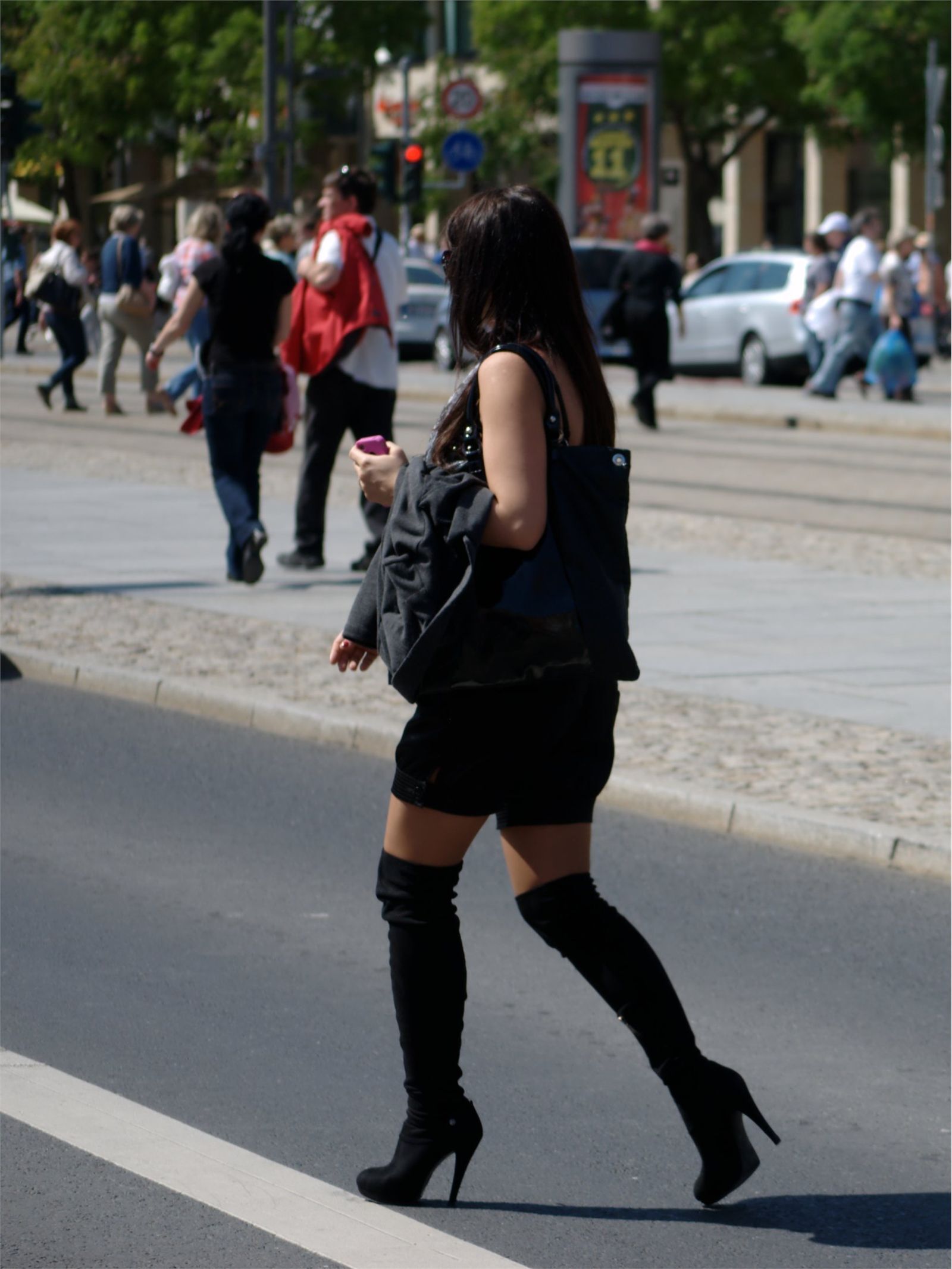 [户外街拍] 2013.09.14 打扮时髦靓丽的洋妞喜欢吗