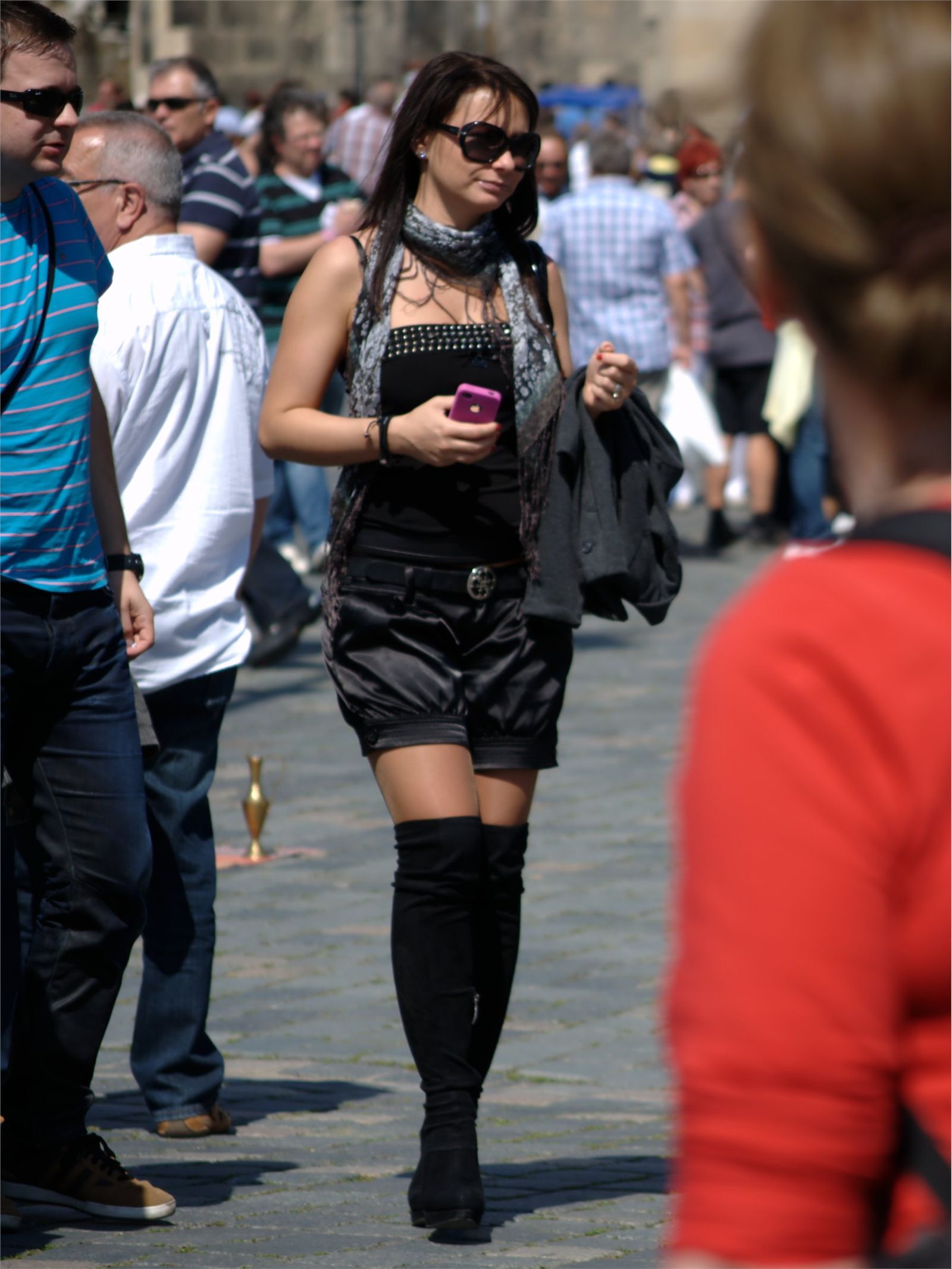 [户外街拍] 2013.09.14 打扮时髦靓丽的洋妞喜欢吗